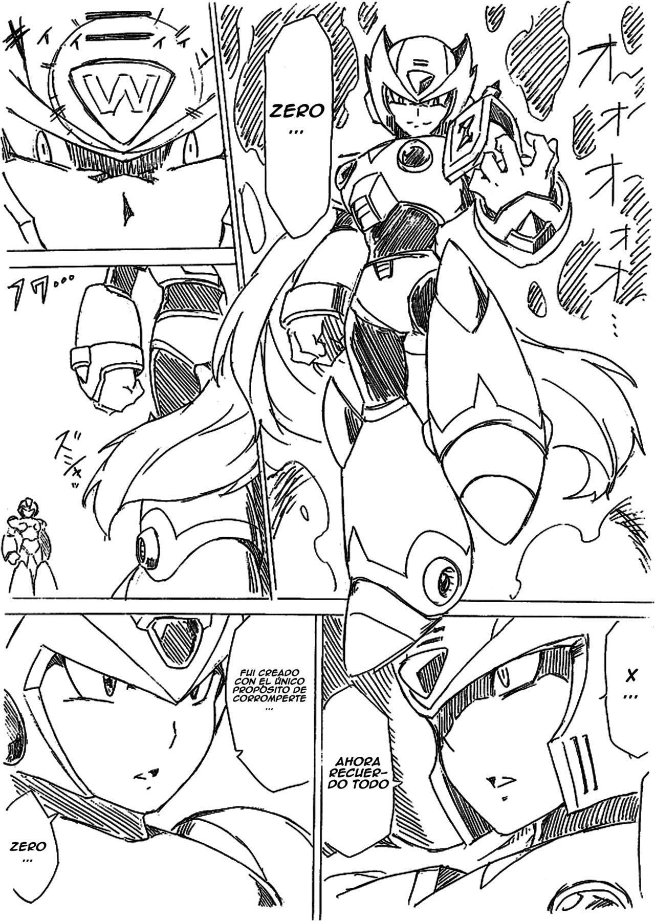 Rockman X - X vs Zero page 3 full