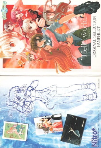 "Hello, world." ORIGINAL SELECTION PAMPHLET cover