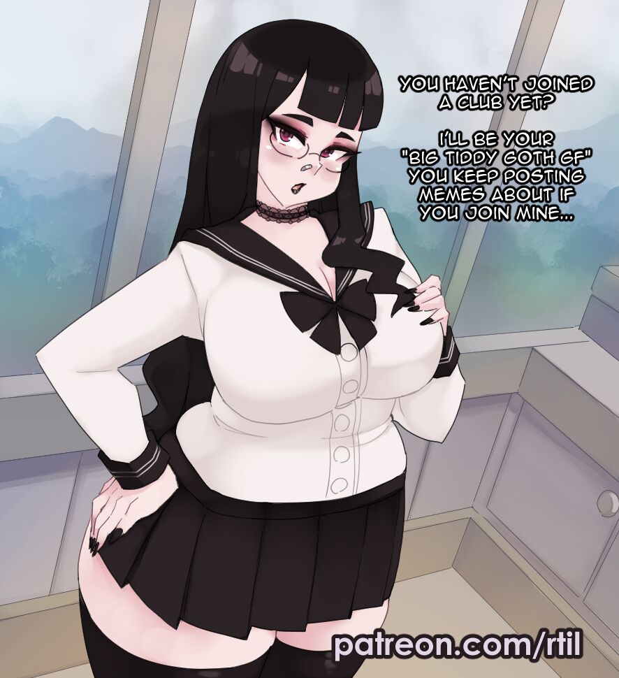 Nyx Rose - Your big tiddy goth GF page 1 full