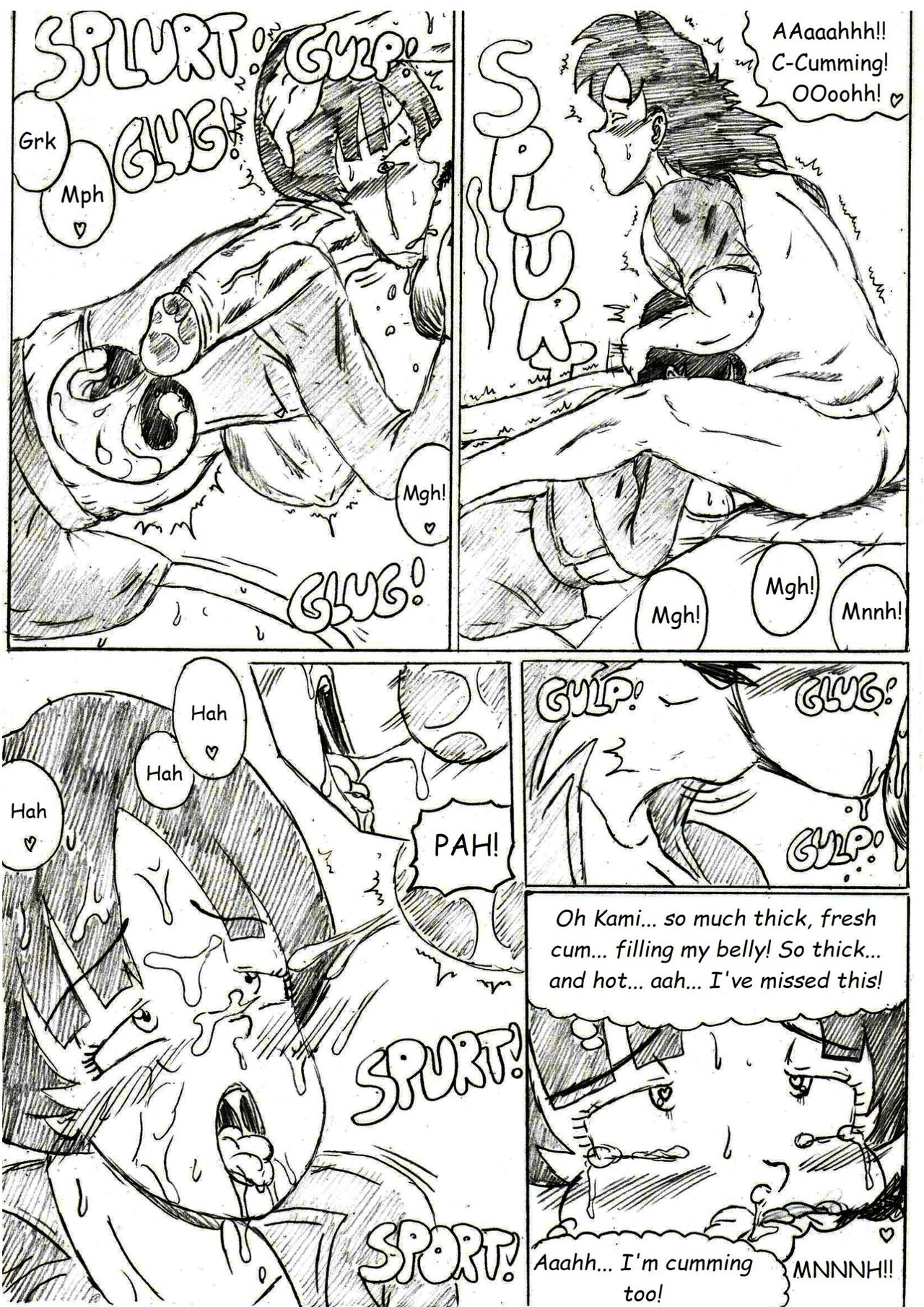 DRAGONBALL NTR 12 - The Younger Model - Adult Goten X Videl - Complete page 9 full