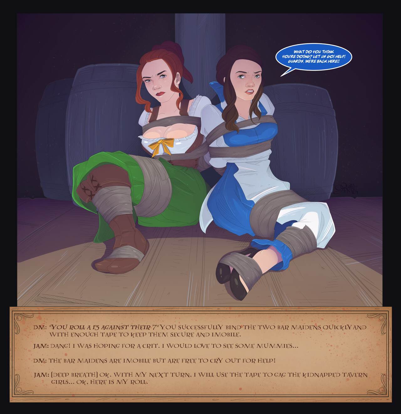 Barmaids &amp; Bindings 5th Edition page 1 full