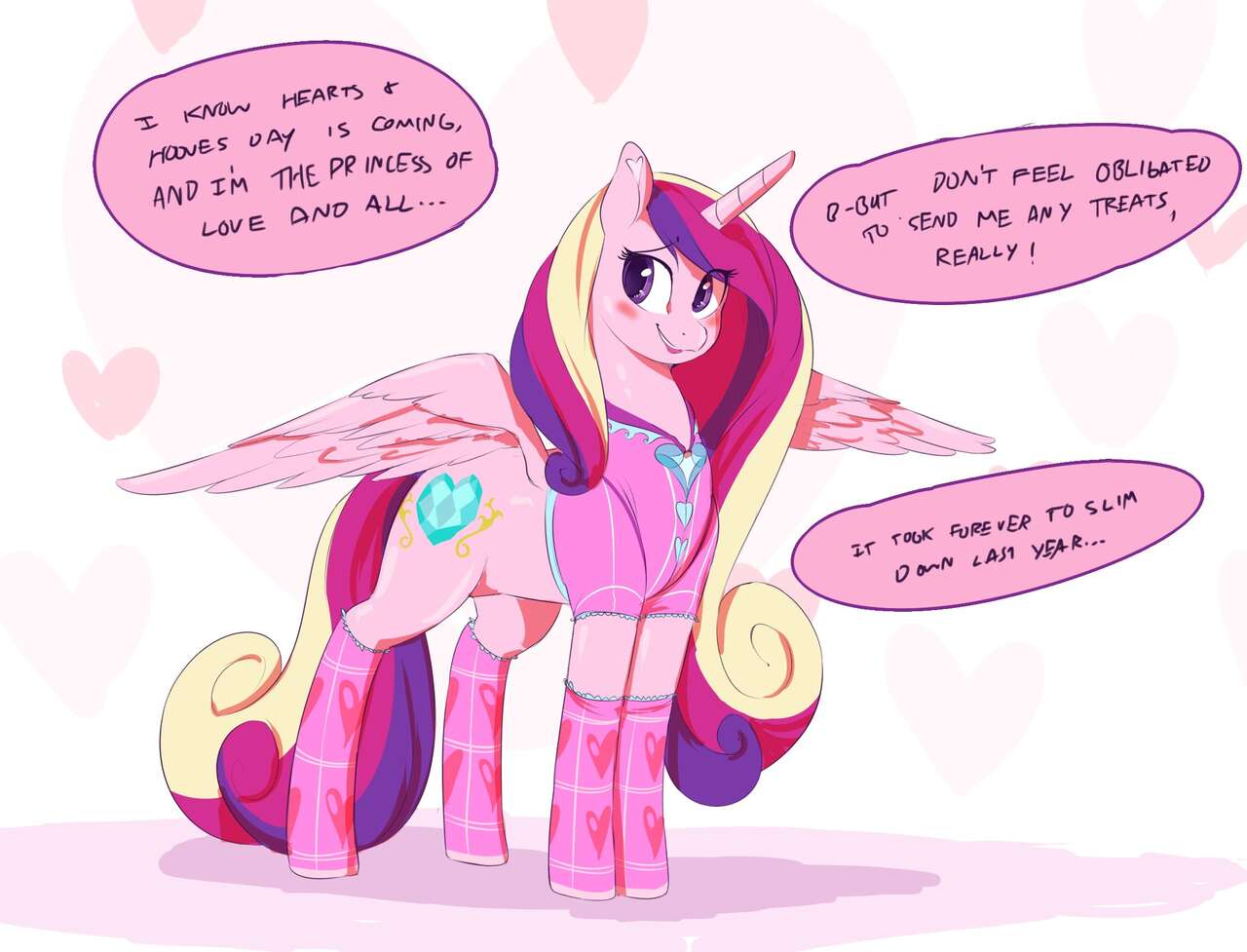Cadance Hearts &amp; Hooves Drive page 1 full
