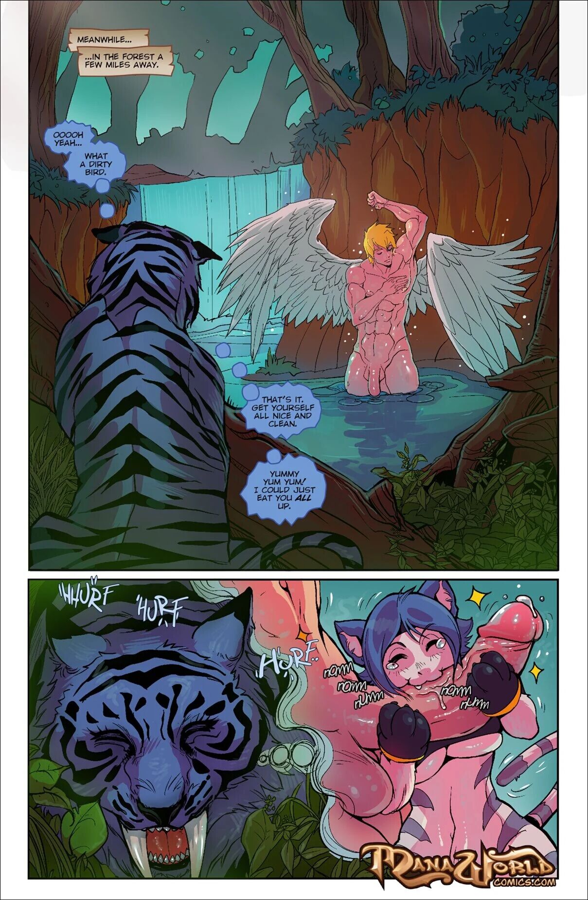 Main Comic Series  - 21 . Reflection - english page 2 full