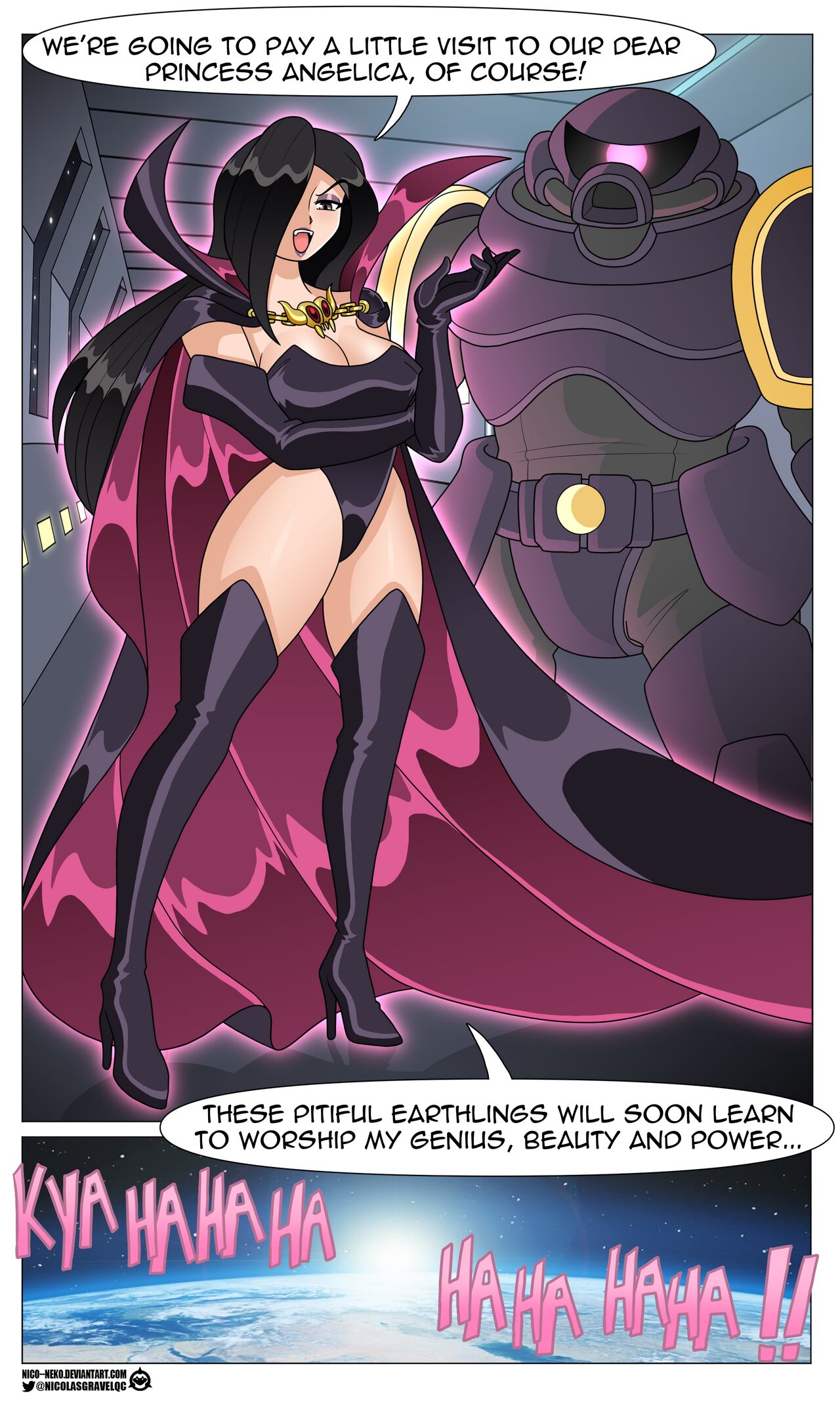 The Dark Queen Breaks Free page 10 full
