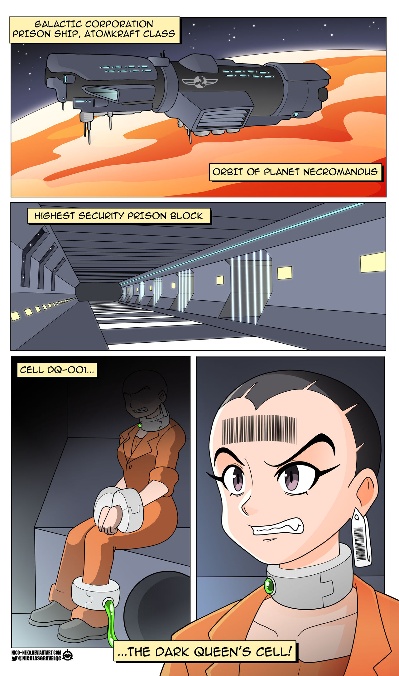The Dark Queen Breaks Free page 2 full