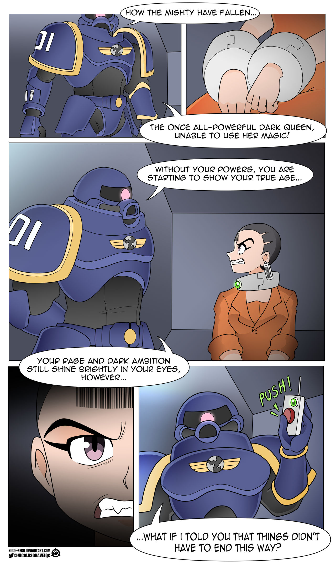 The Dark Queen Breaks Free page 3 full