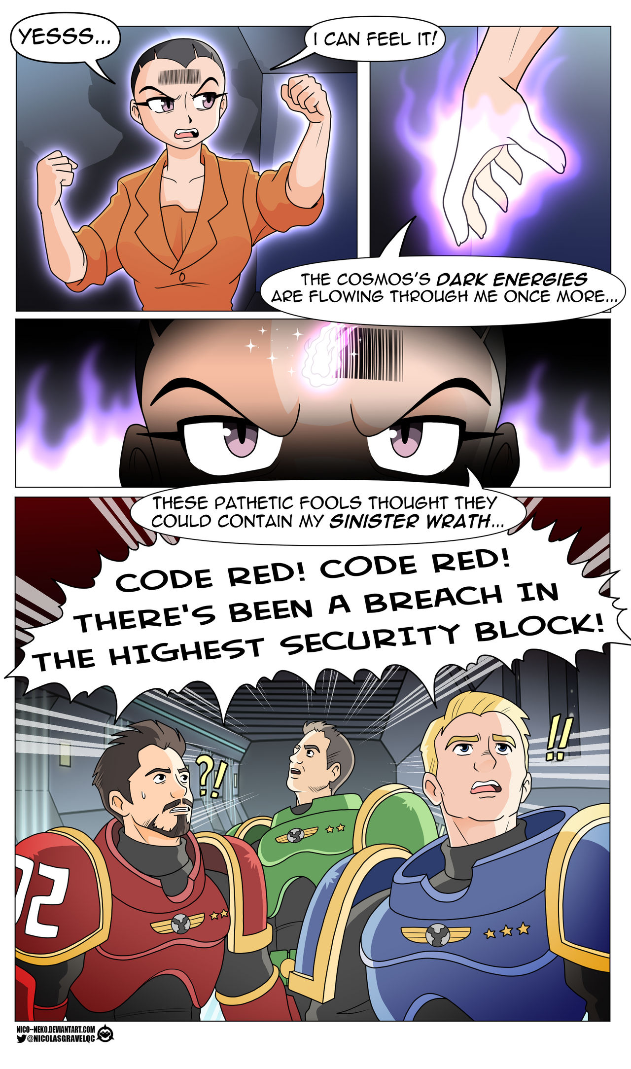 The Dark Queen Breaks Free page 5 full