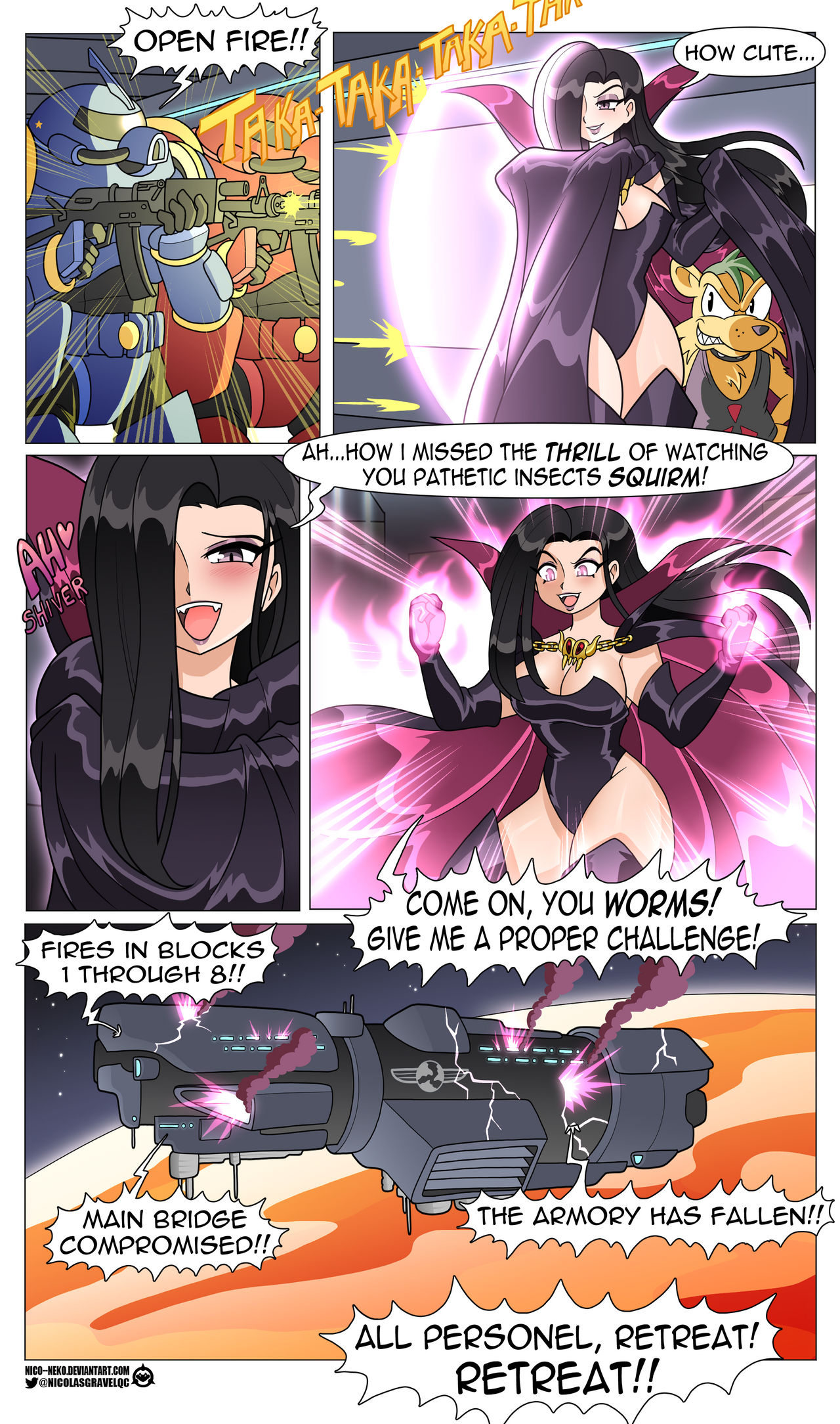 The Dark Queen Breaks Free page 7 full