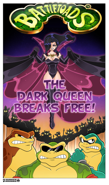 The Dark Queen Breaks Free cover
