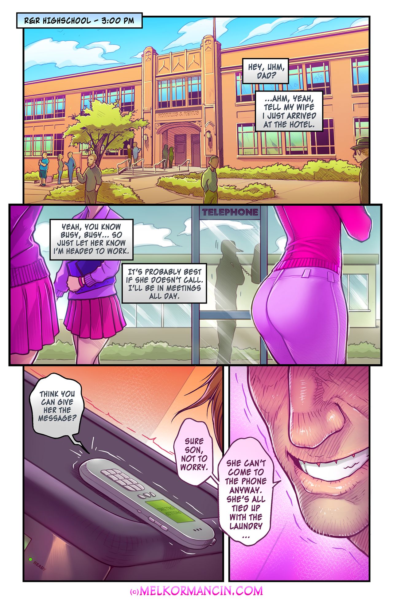The Naughty in-Law 2 - Family Ties page 3 full
