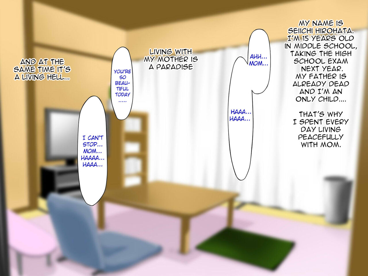 Zoku Haha ga Soap ni Ochitemashita. ~Mou Hitori no Bakunyuu Haha, Miboujin Eri no Baai~ page 6 full