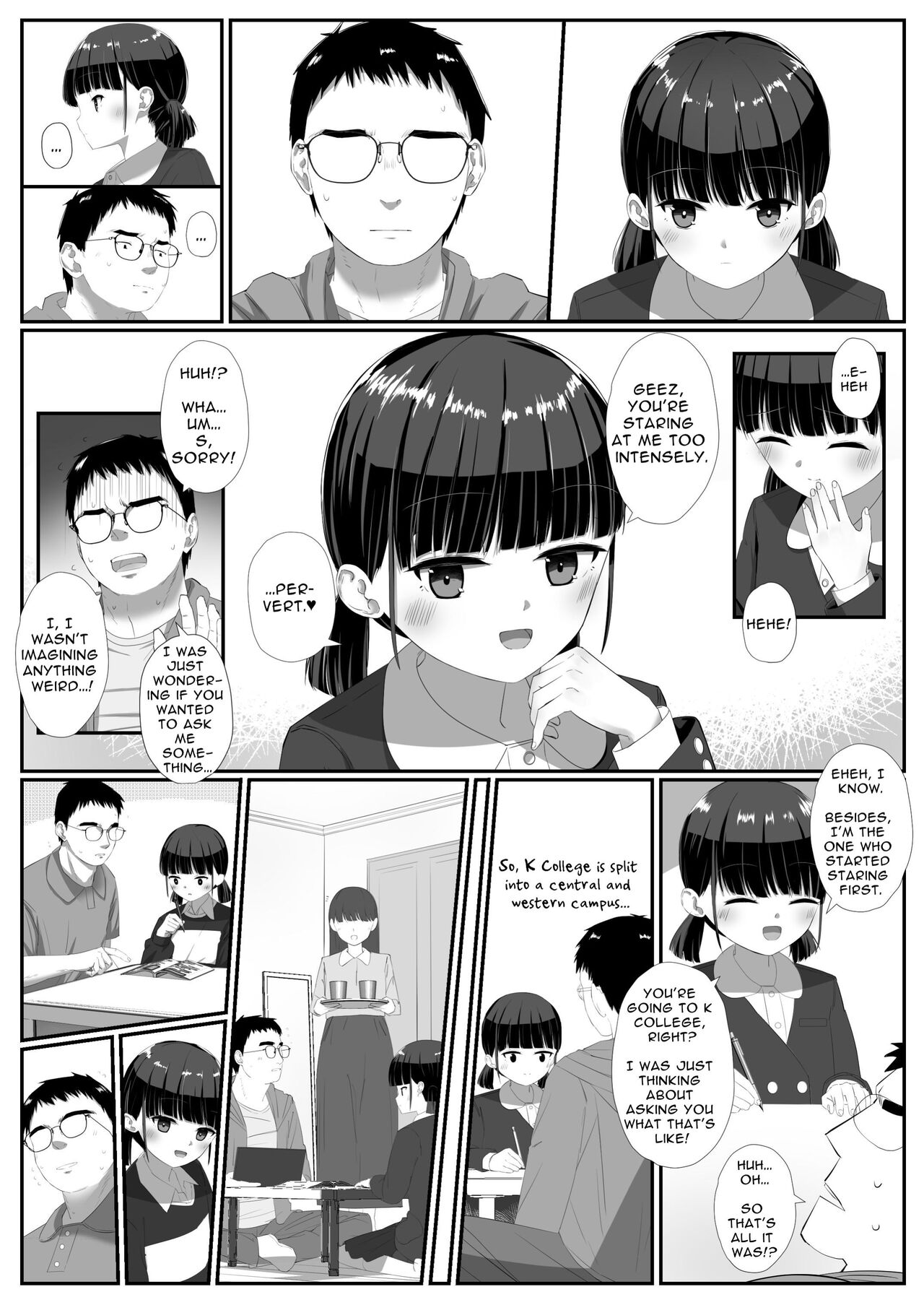 Shimada is a Diligent Student page 4 full