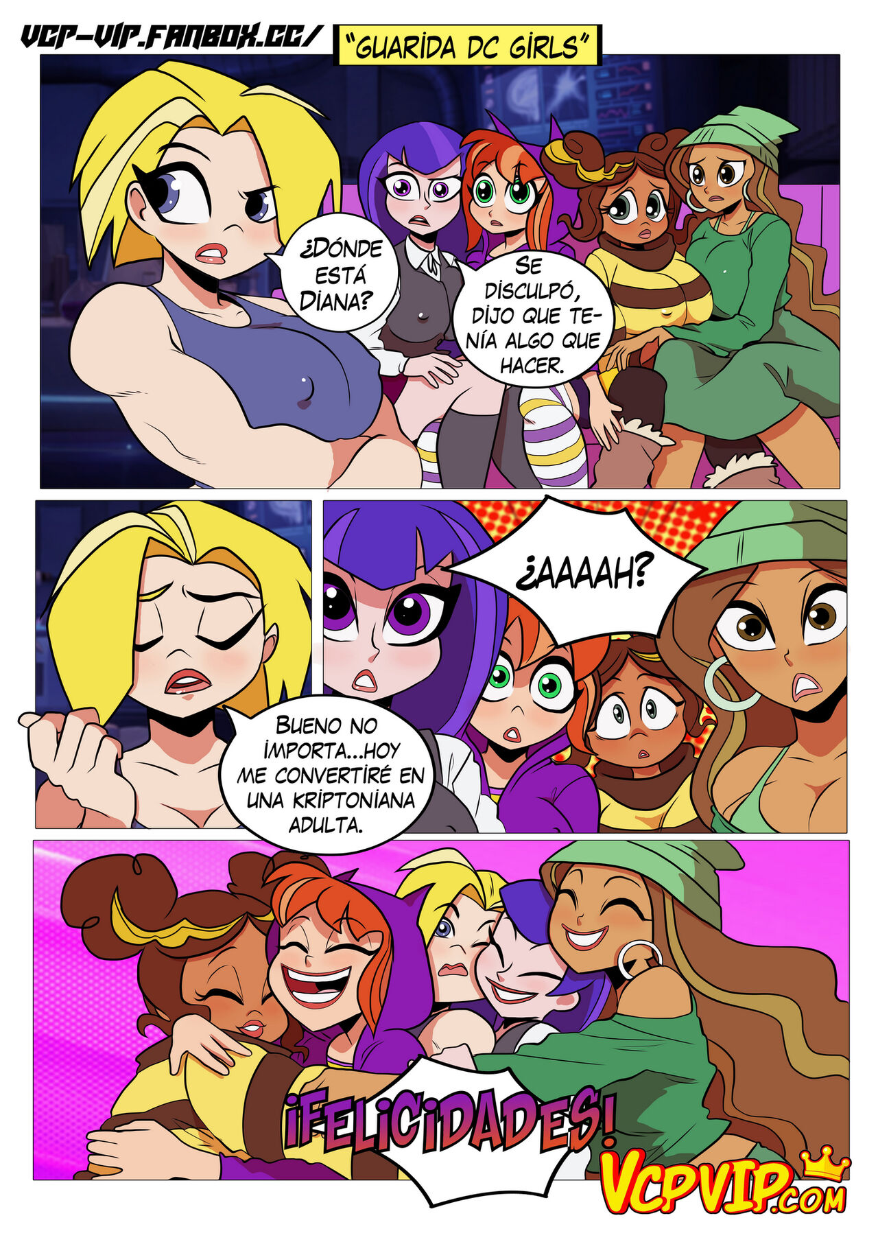 Super Hero Girls Supergirl in Heat page 4 full