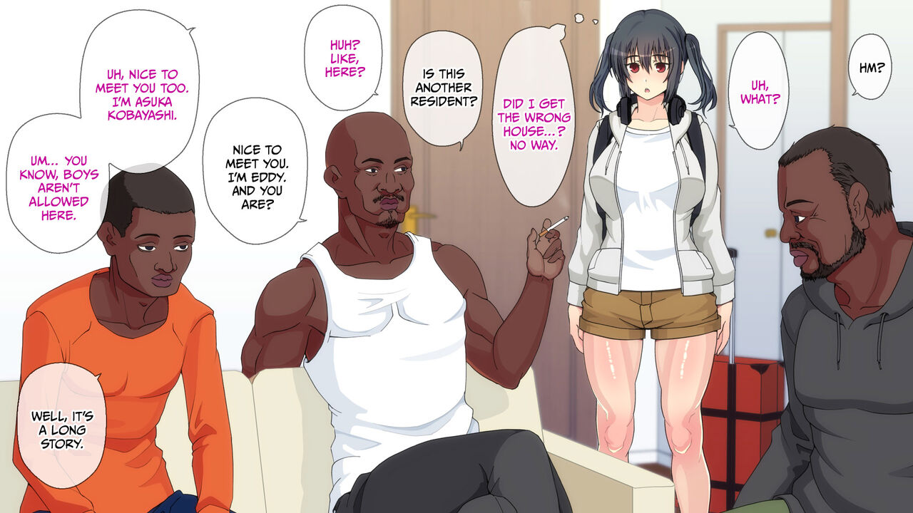 Josei Senyou Share House ga Dekamara Kokujin Dansei-darake ni ~Onna wa watashi, Hitori dake~ |  A Womens Only Share House Overrun by Black Men With Big Cocks  =CBS= page 6 full