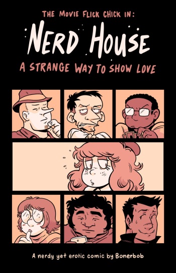 The Movie Flick Chick in: Nerd House - A Strange Way to show Love cover