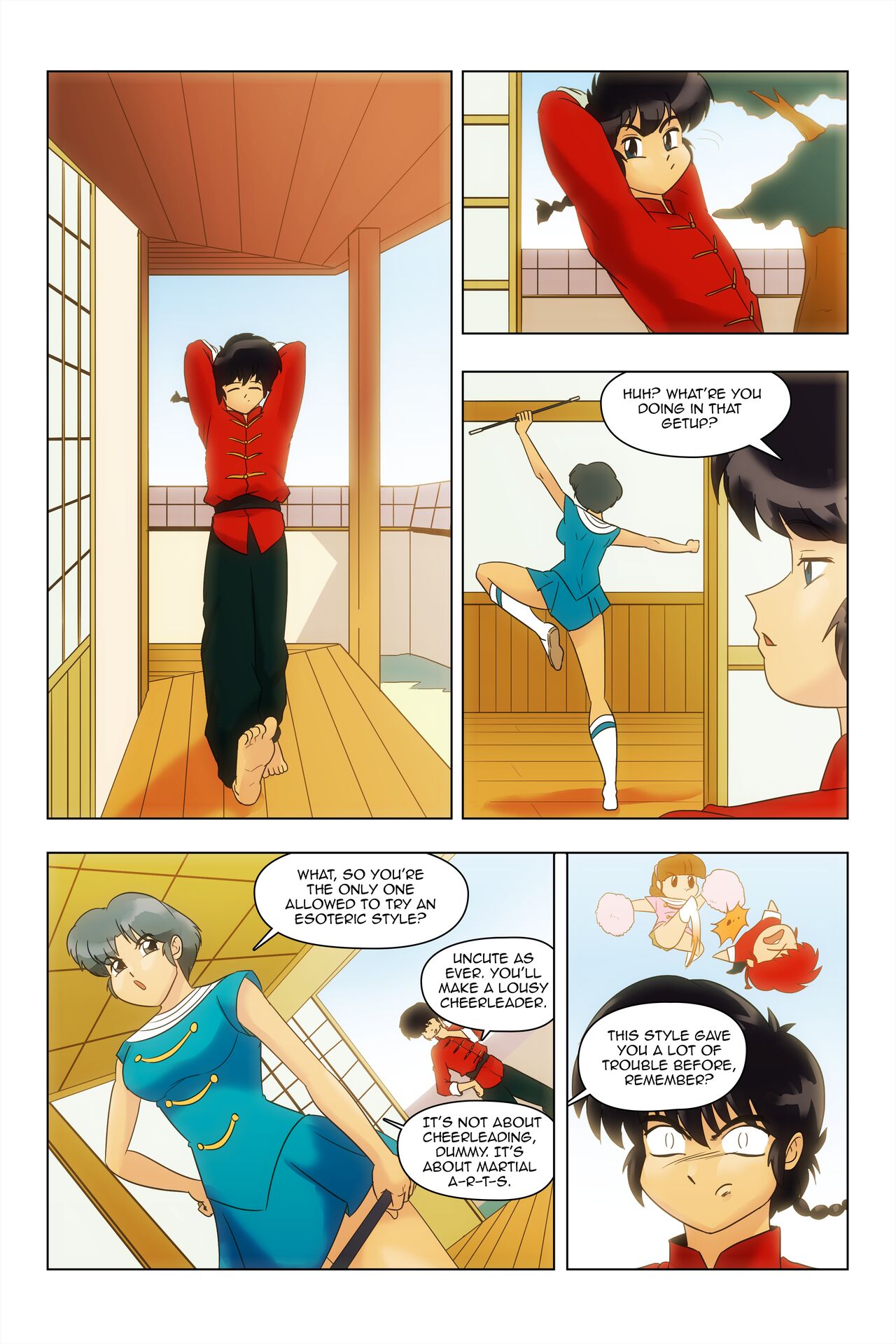Ranma 1/2 Mariko's New Team page 10 full