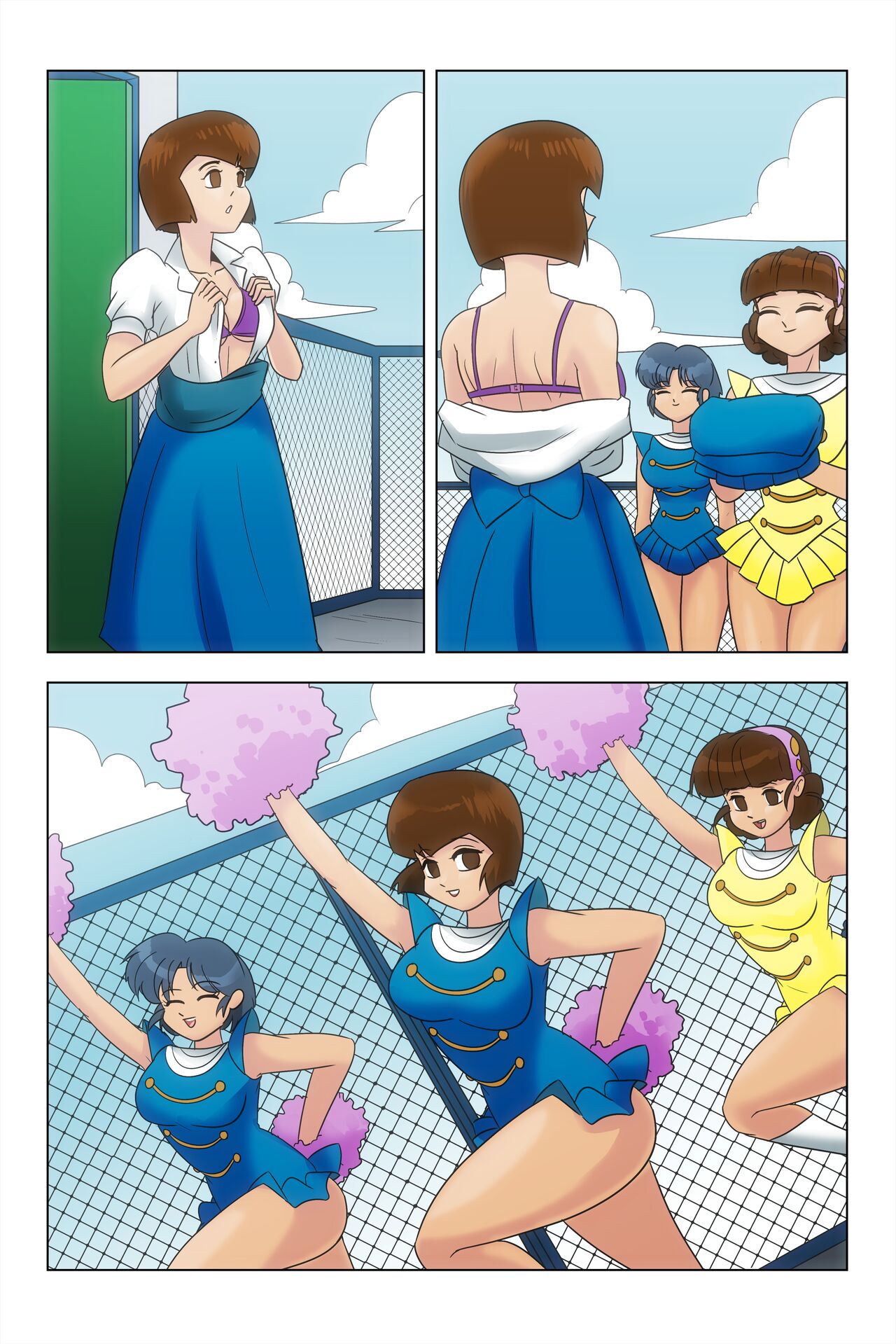 Ranma 1/2 Mariko's New Team page 9 full