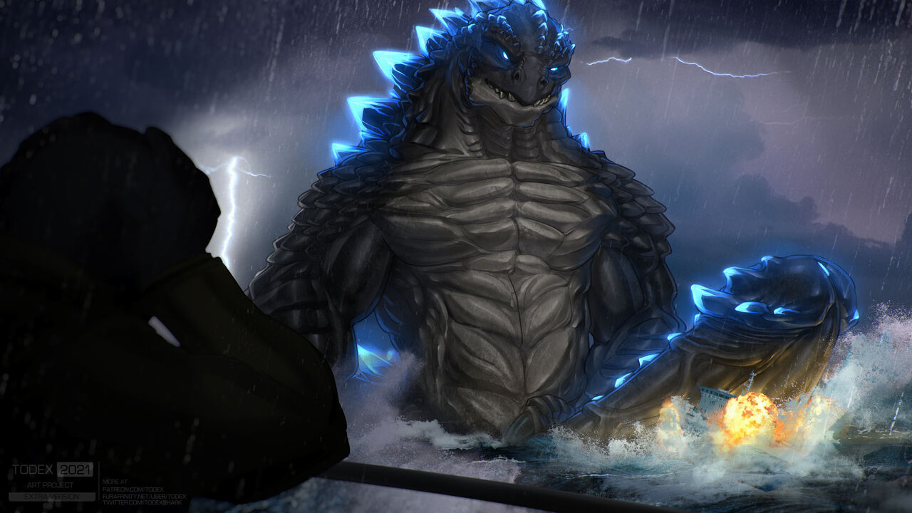 Godzilla page 1 full