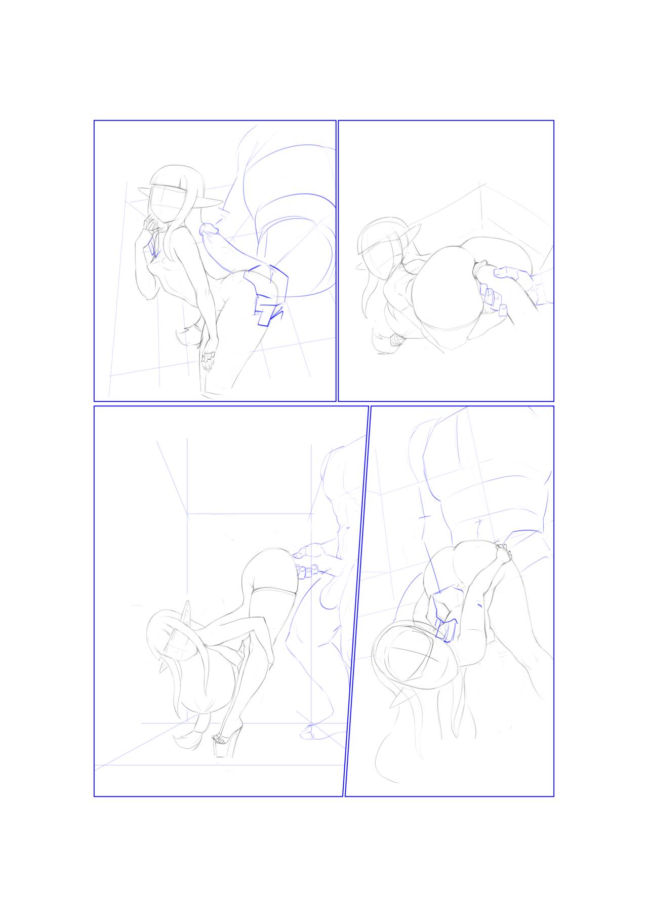 Unfinished Zelda Comic page 9 full