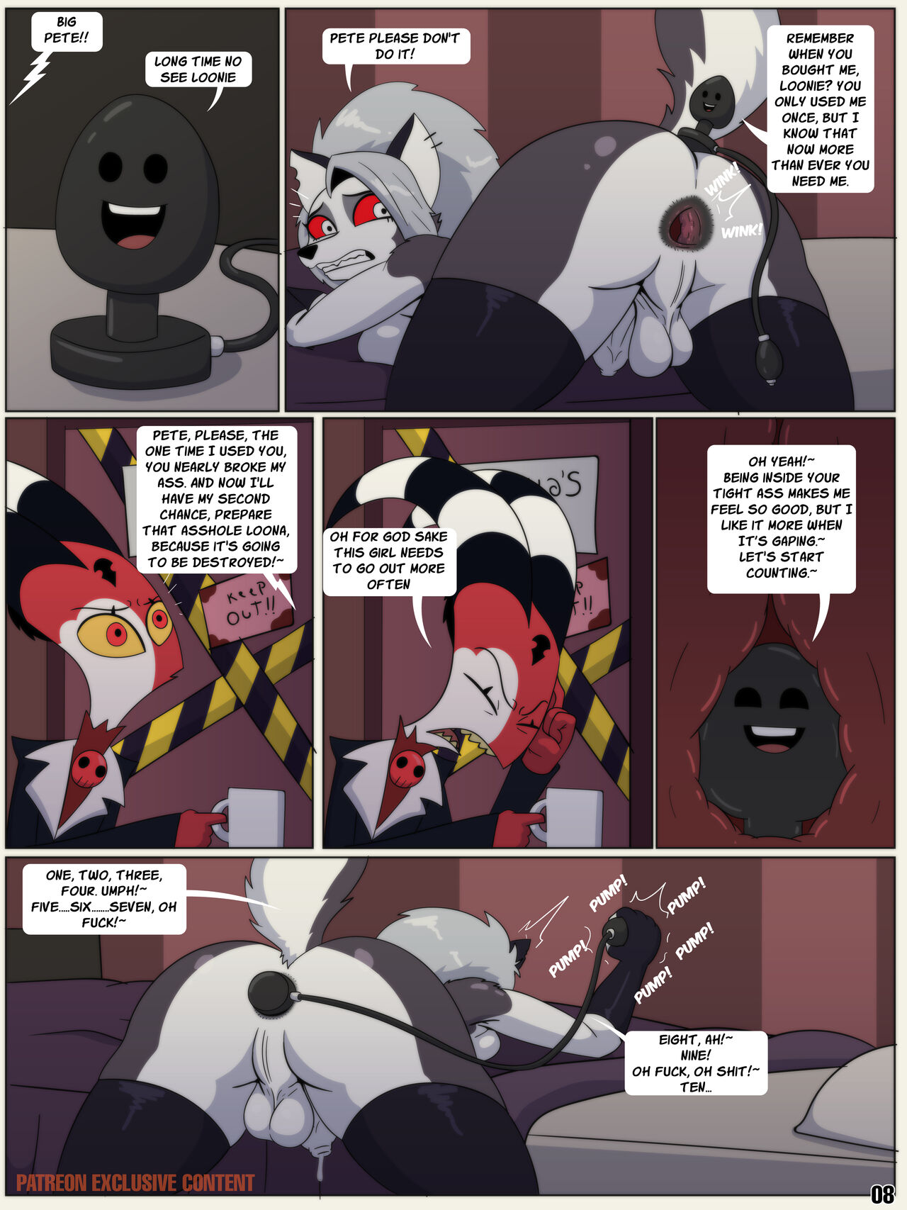 The adventures of Loona and The D's page 8 full