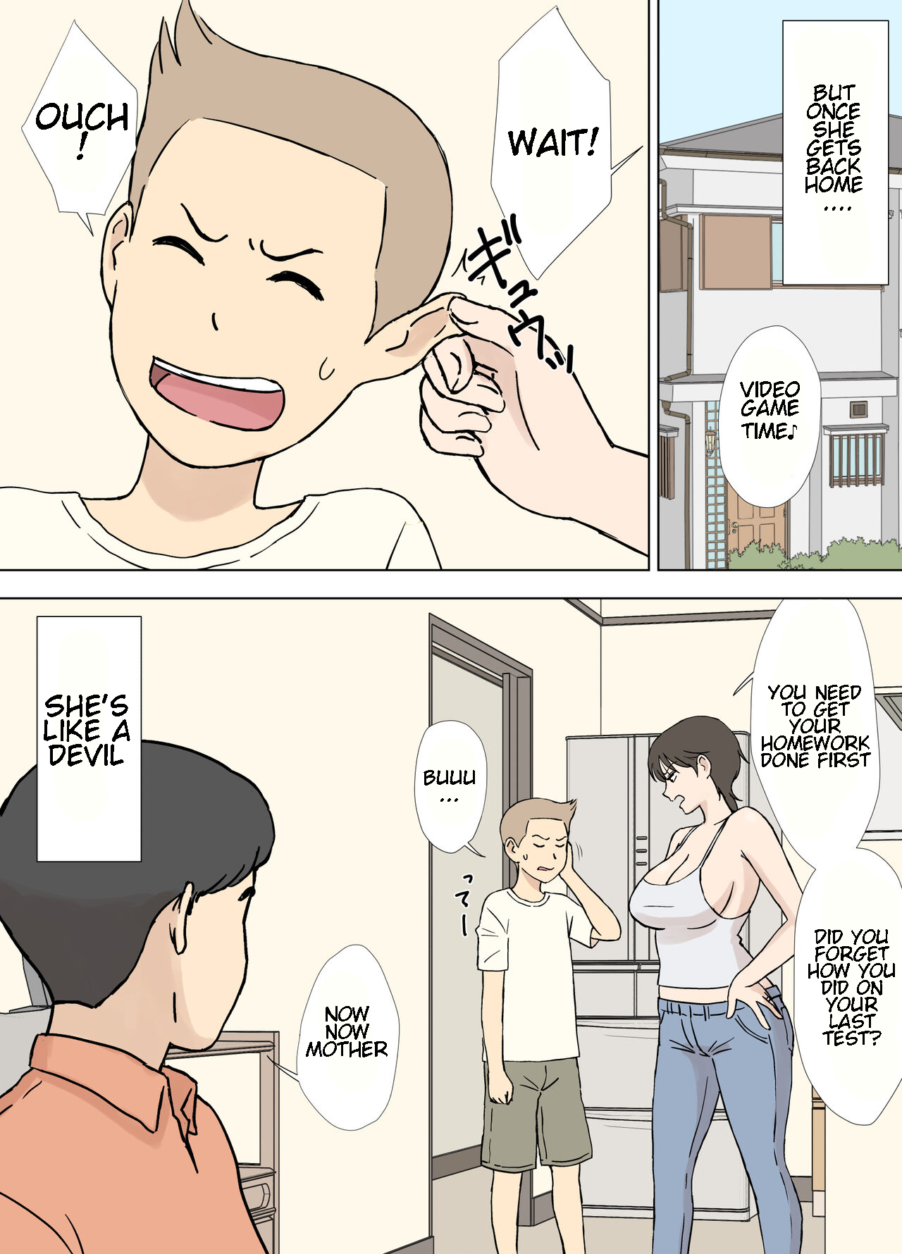Numa Haha Wanpaku Musuko no Mama Ijiri page 3 full
