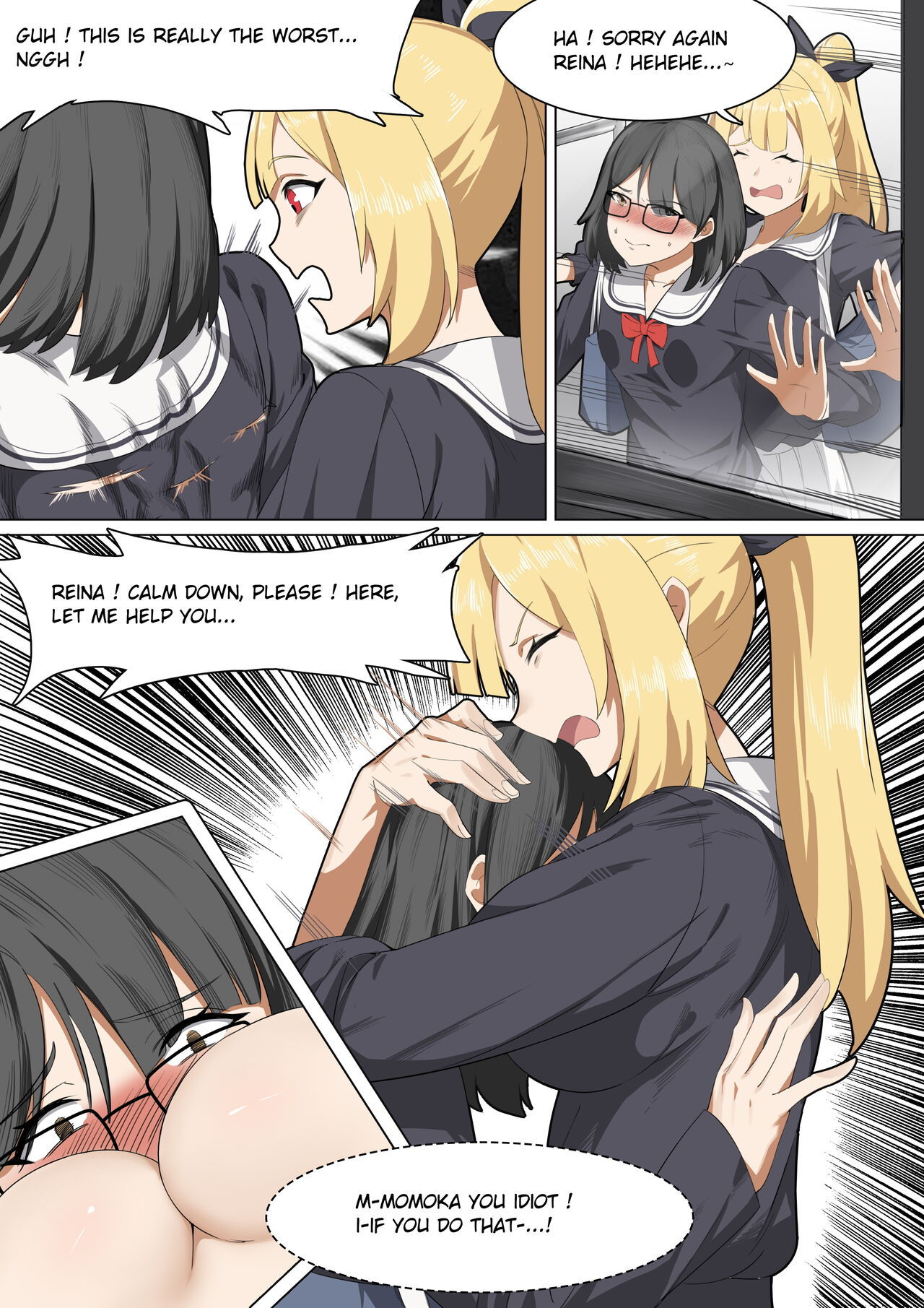 Werewolf Girl Academy III page 4 full
