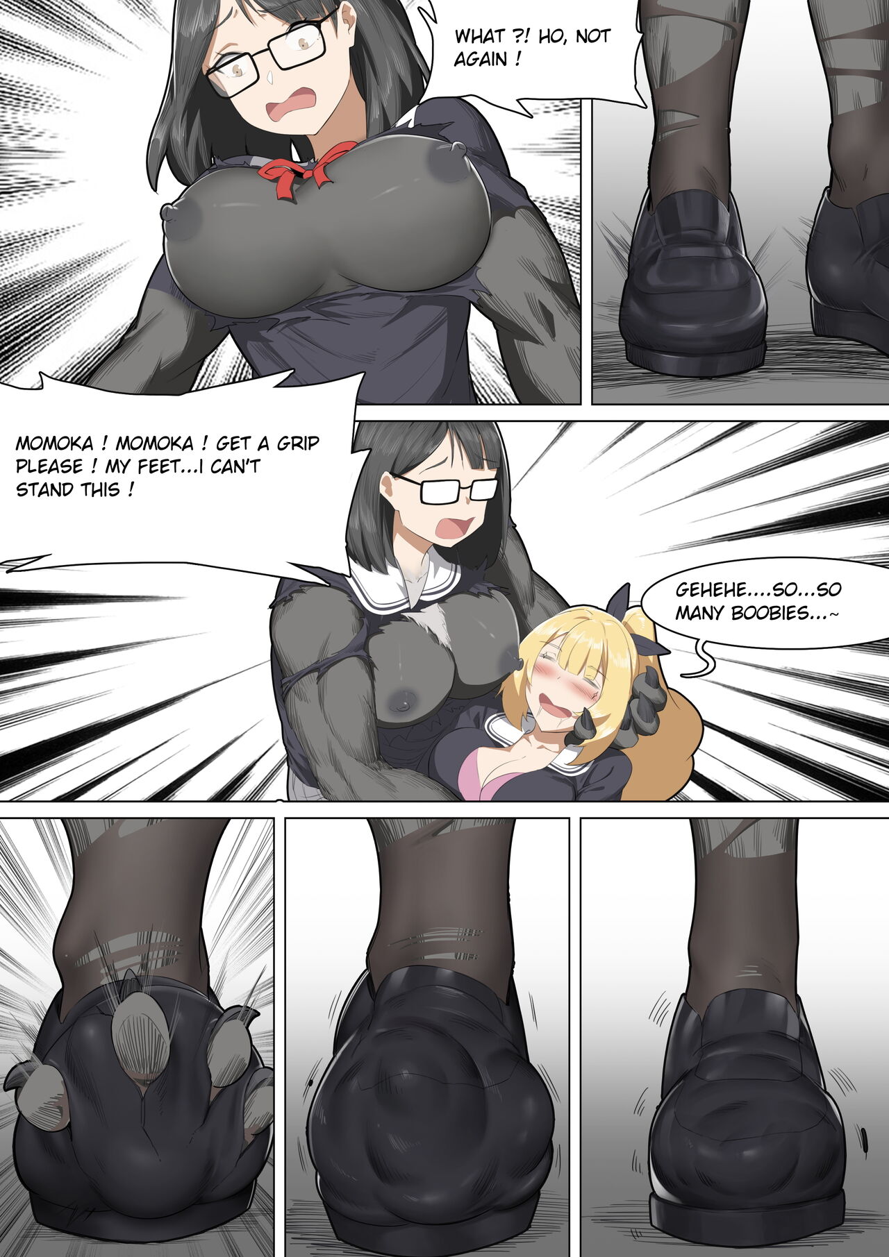 Werewolf Girl Academy III page 9 full