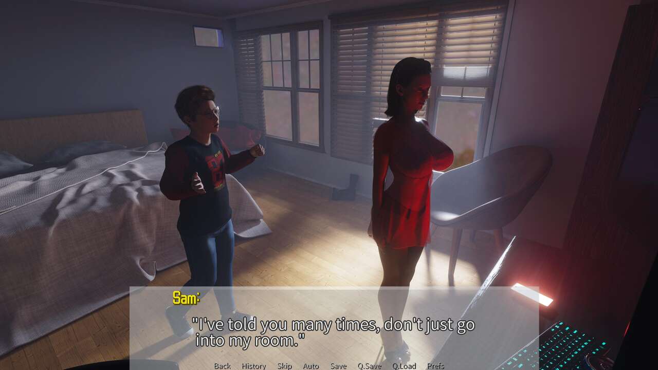 Control my strict mother EN page 3 full