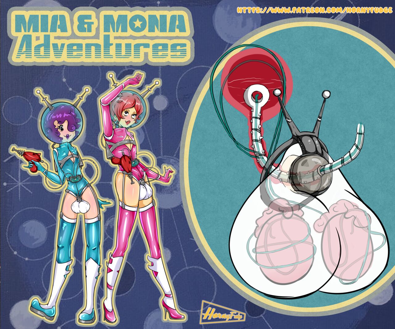 Mia&amp;Mona | Commission+more feminine variant page 1 full