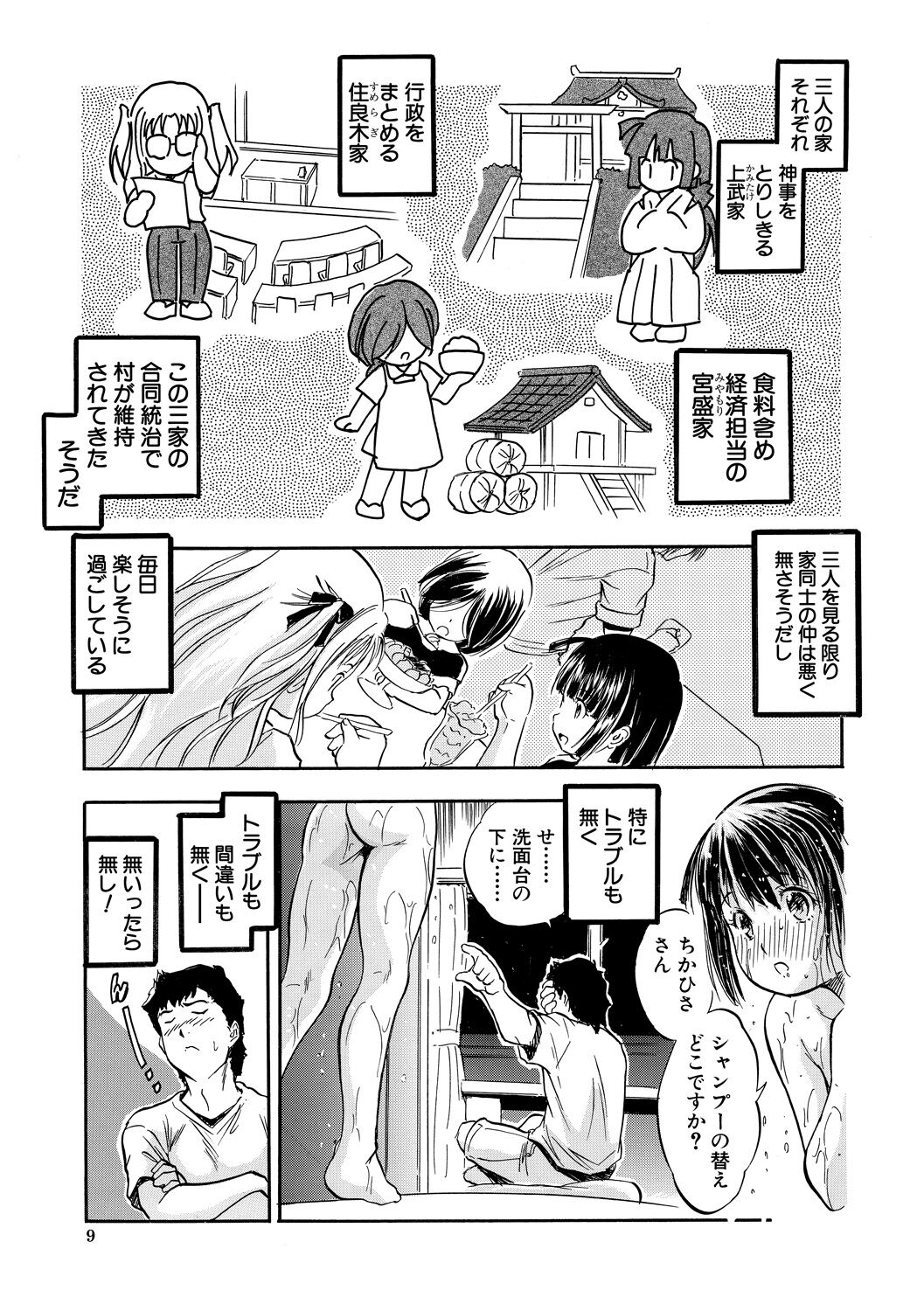 Chiccha Ninshin▽Harem Biyori page 9 full