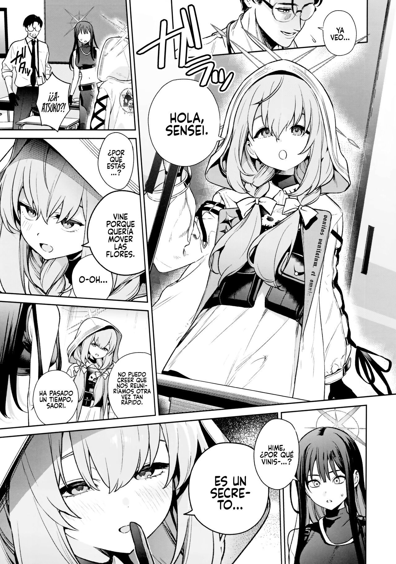 Saori to Atsuko ni Obenkyou Oshieru Hon page 4 full