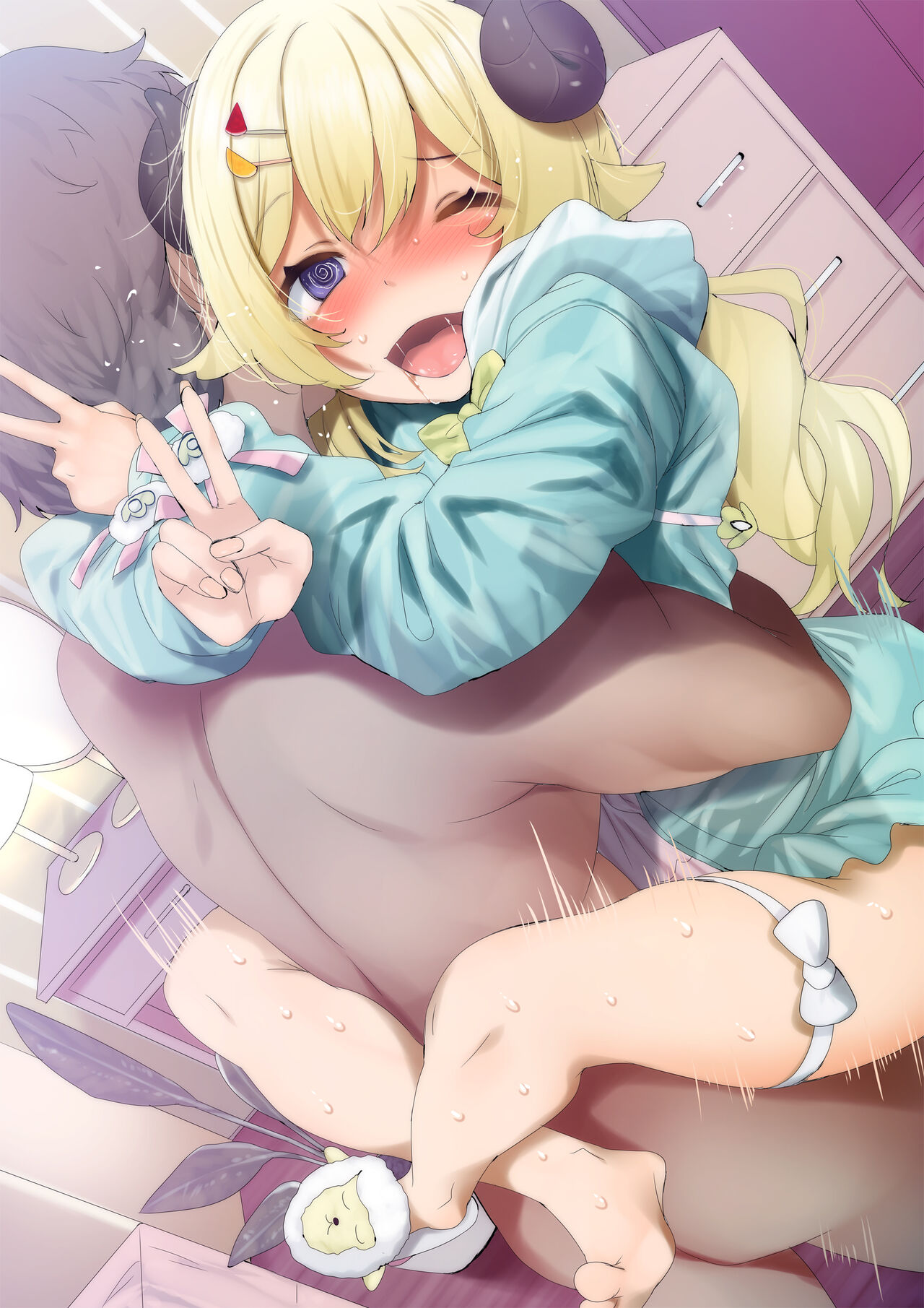 Saimin Appli de Staff no Iinari ni natta Watame ga Jiko Shoukaishi nagara Ekiben SEX Haishin Saserareru page 2 full