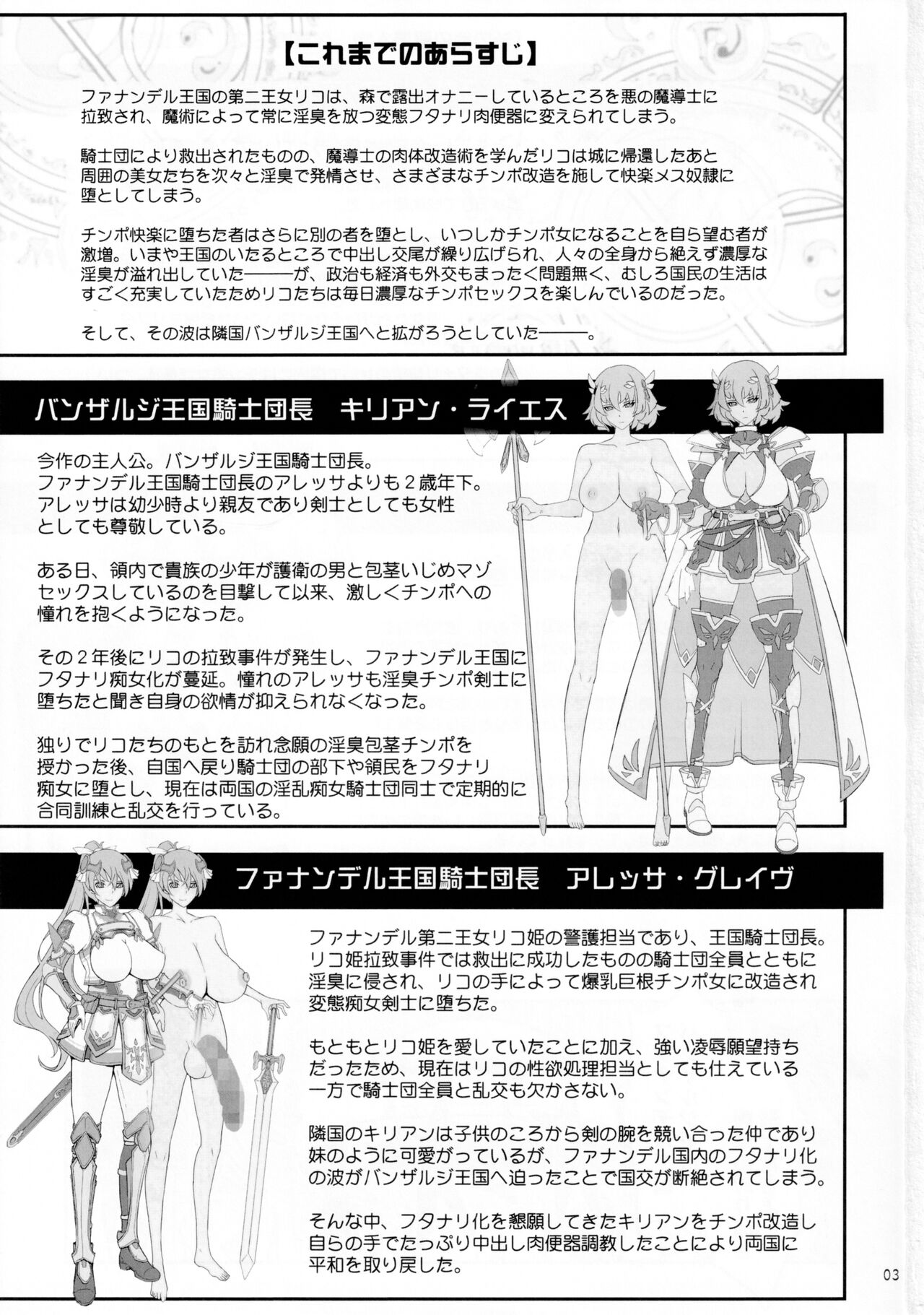 Bikou Oujo 3 Inshuu Amayakashi Choukyou Kishidan page 2 full