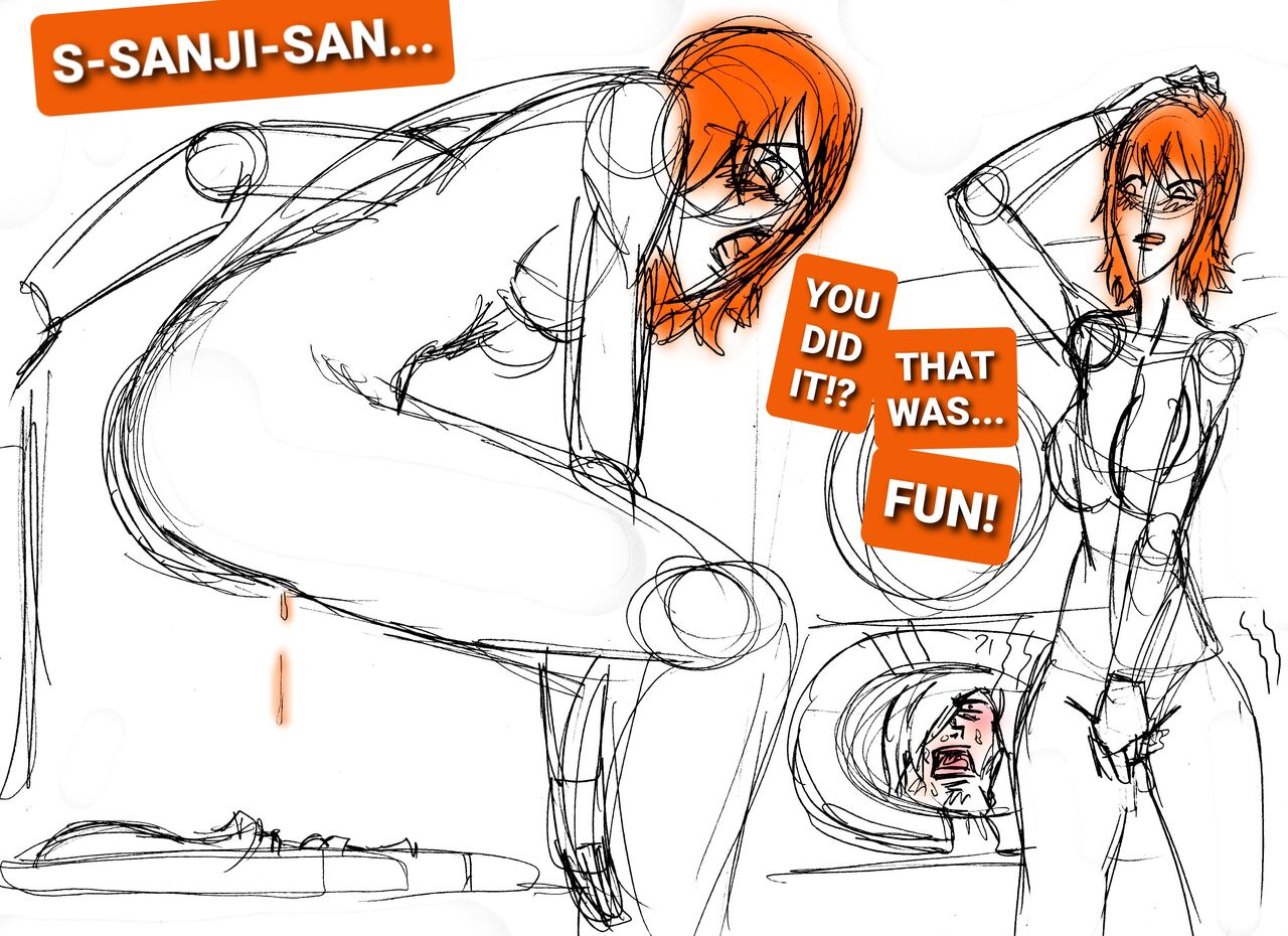 Nami troubles at the bathroom... page 10 full