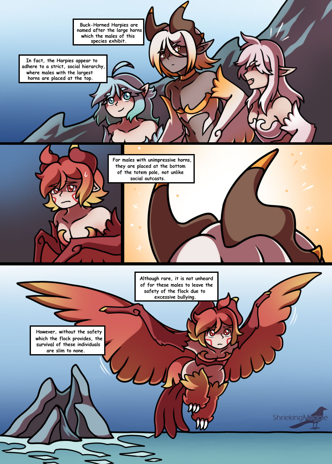 Outcast Harpy Becomes a Most Desired Wife?! page 3 full