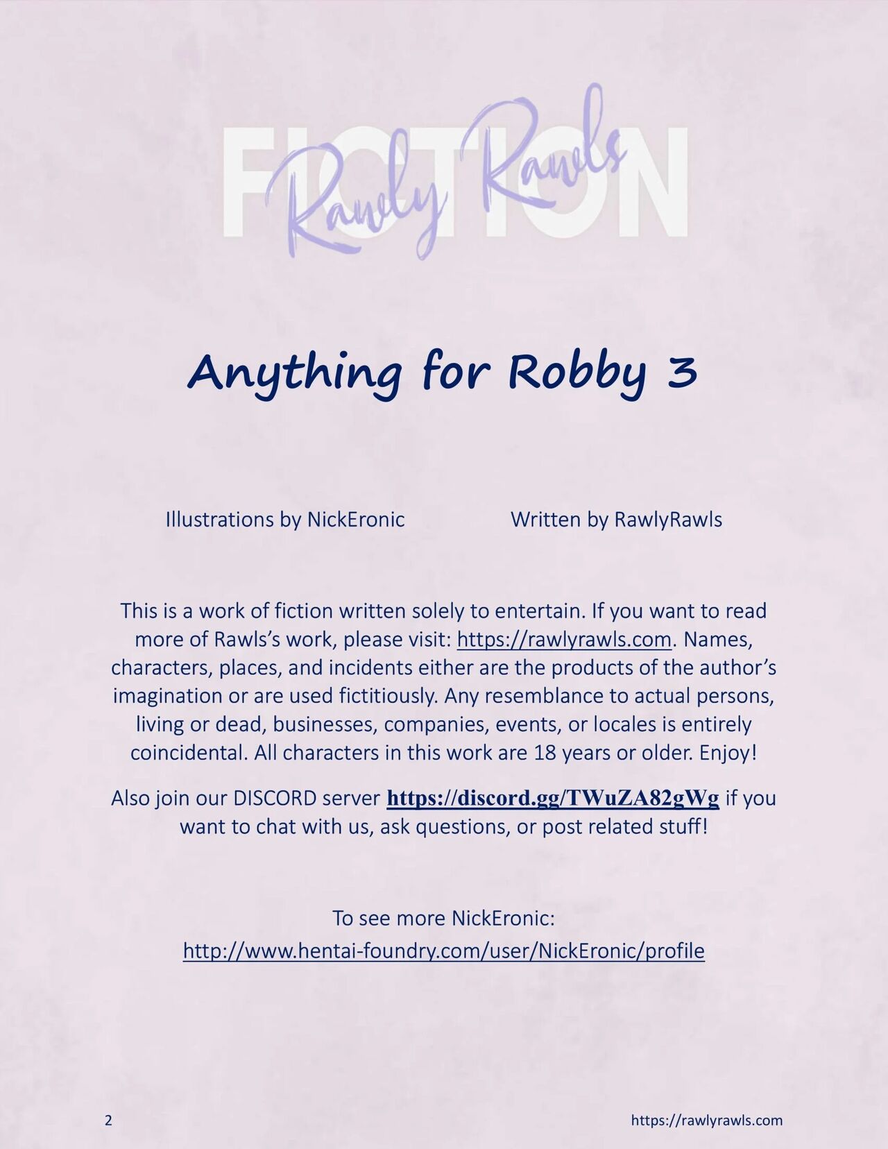 Anything For Robby  - 3 - english page 2 full