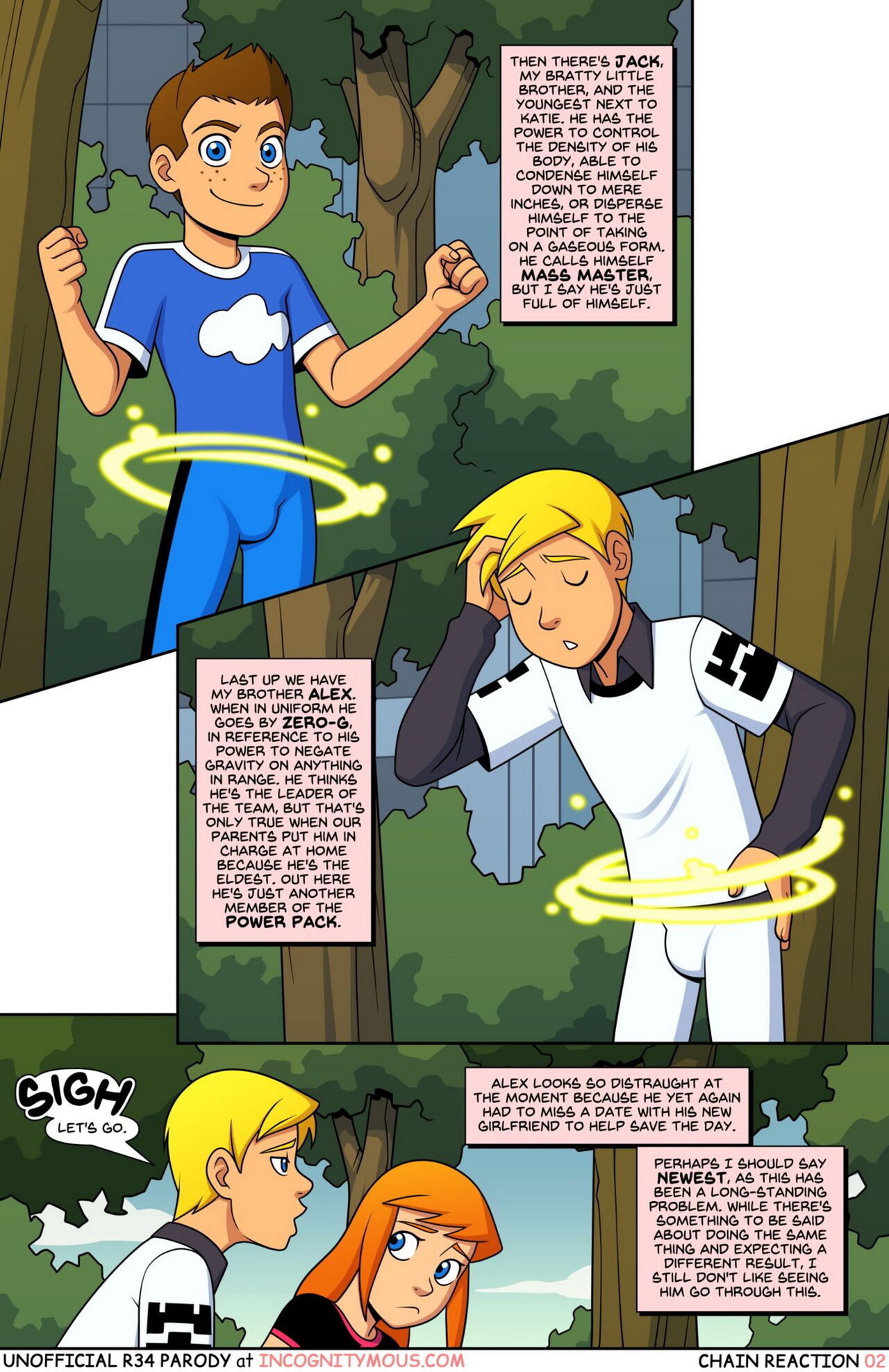 Incognitymous - Chain Reaction page 3 full