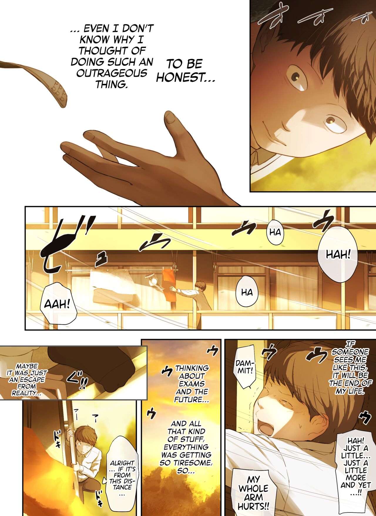 Tonari no Onee-san no Shitagi o Nusundara Kiseki ga Okita Hanashi o Shiyou |  Let’s Talk About the Story of A Miracle that Happened When I Stole the Underwear of the Lady Next Door page 7 full