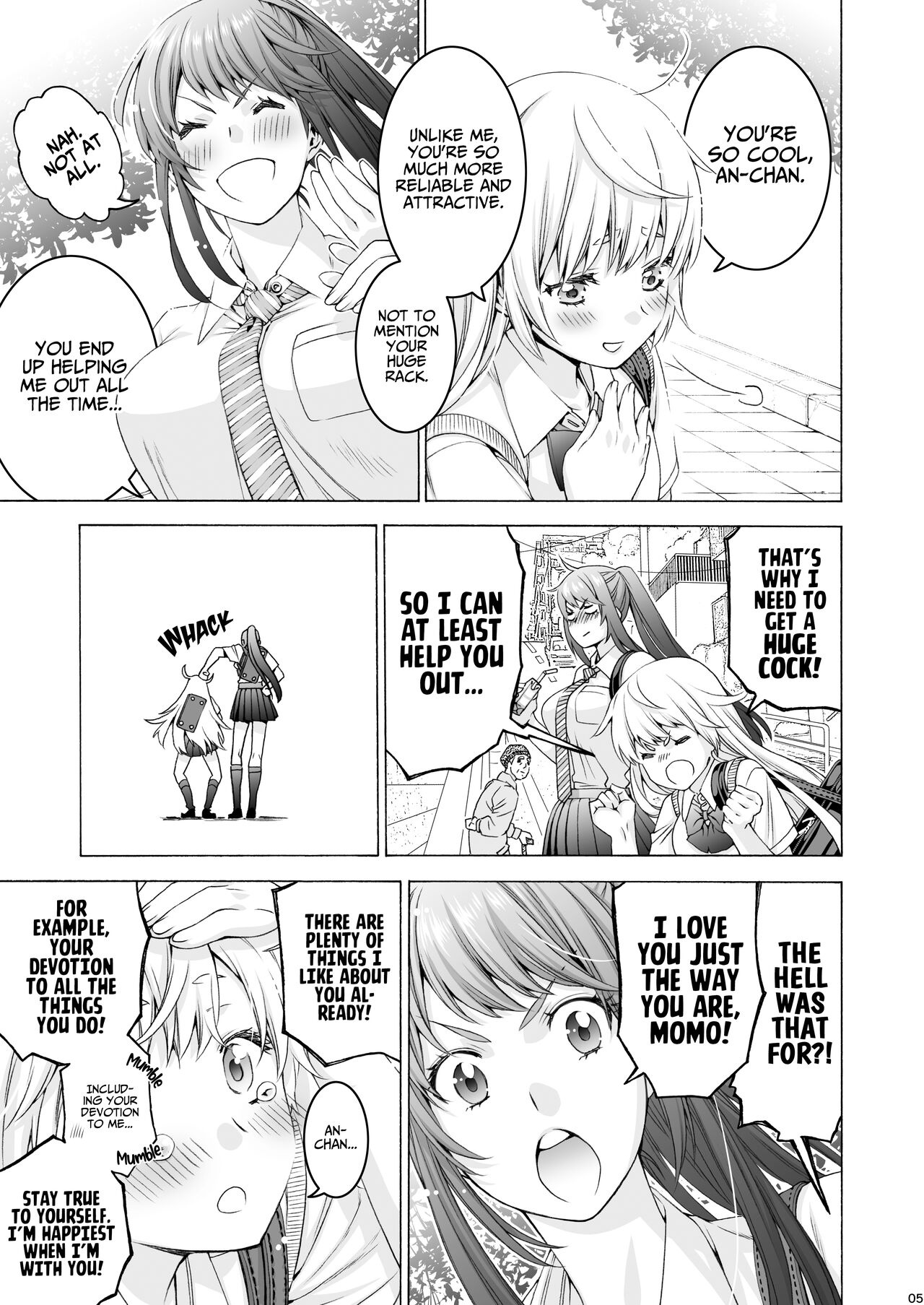 Futanari Apricot &amp; Peach page 5 full