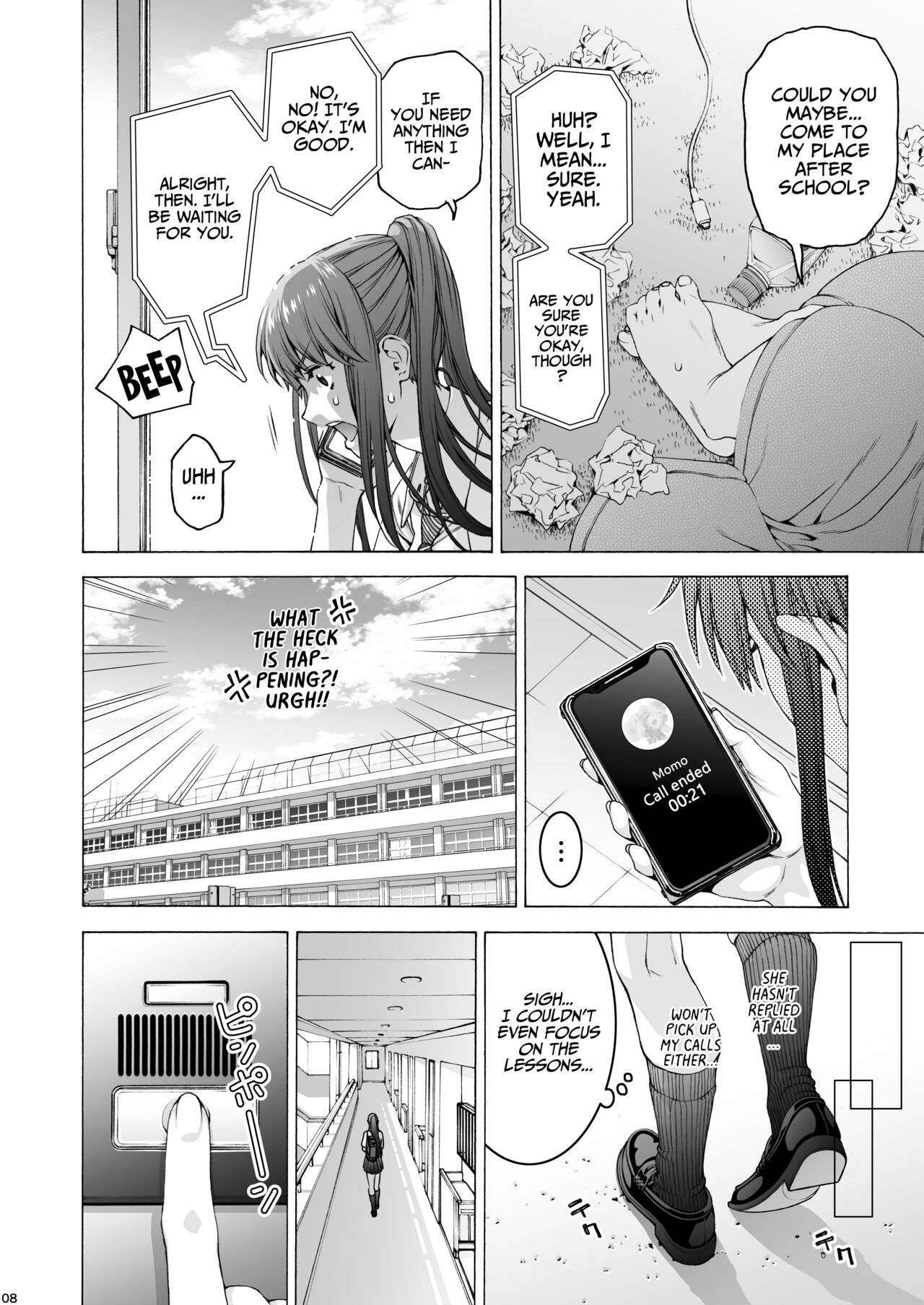 Futanari Apricot &amp; Peach page 8 full