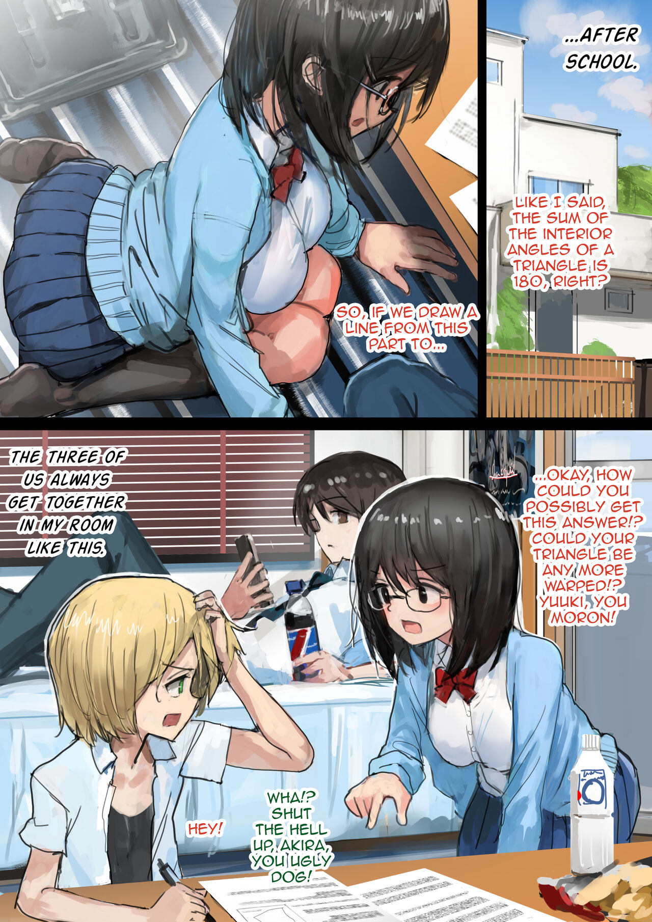 Yuganda Sankaku no Wa o Motomete page 2 full