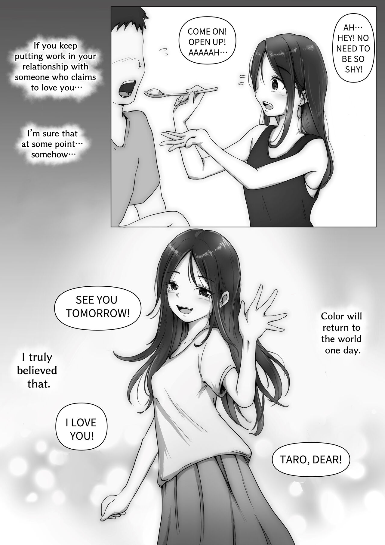 Honto no Kanojo 3 -Kanojo ga Hoka no Otoko ni Dakaretemo- | The Real Girlfriend 3 -Even if another man is having her…- page 4 full