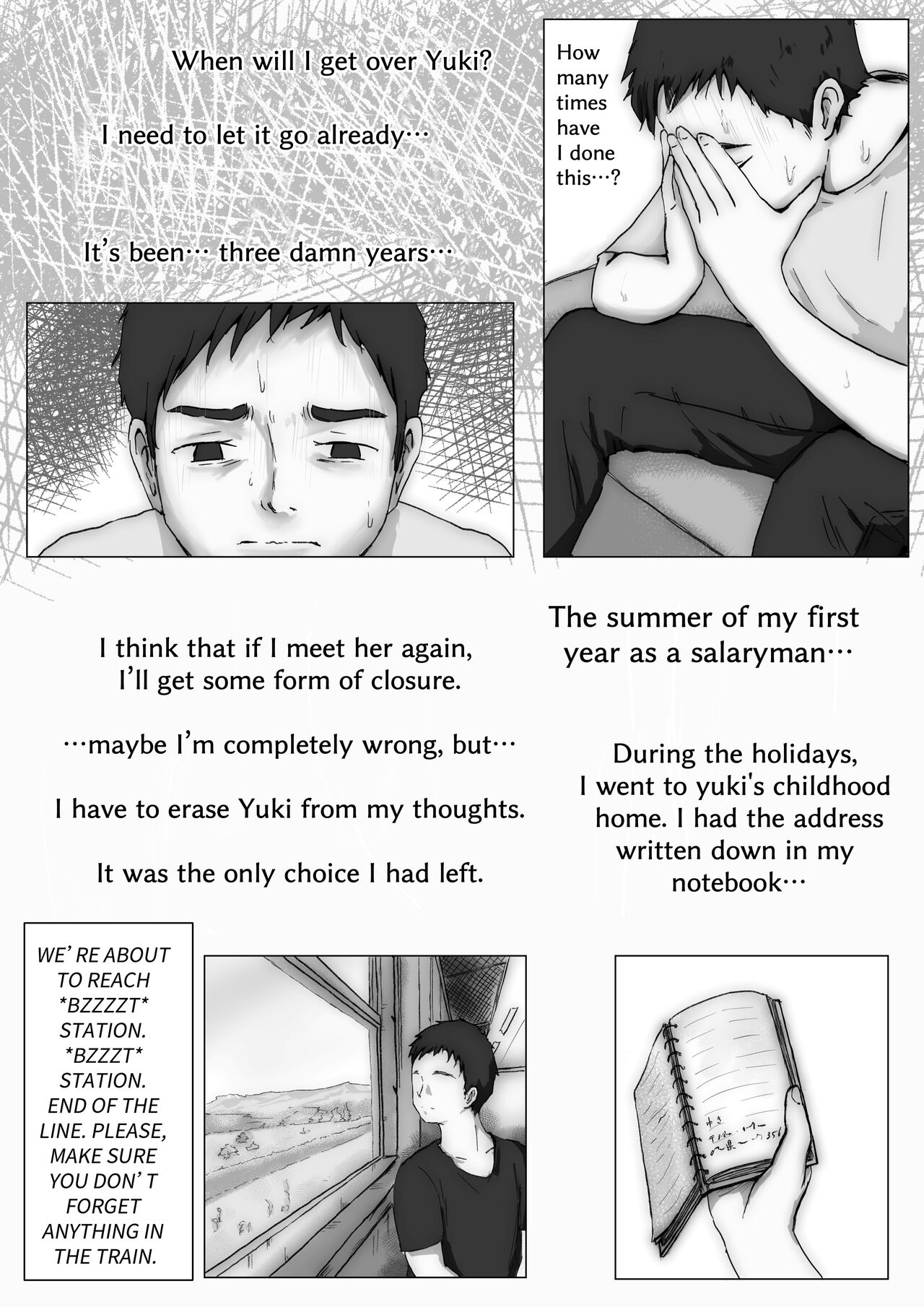 Honto no Kanojo 3 -Kanojo ga Hoka no Otoko ni Dakaretemo- | The Real Girlfriend 3 -Even if another man is having her…- page 9 full