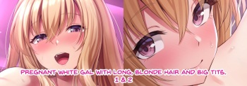 Kinpatsu kyonyū rongu hea shiro gyaru ninpu 1 &amp; 2 cover