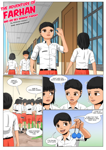 The Adventure of Farhan And His Sex Maniac Parent #7 cover