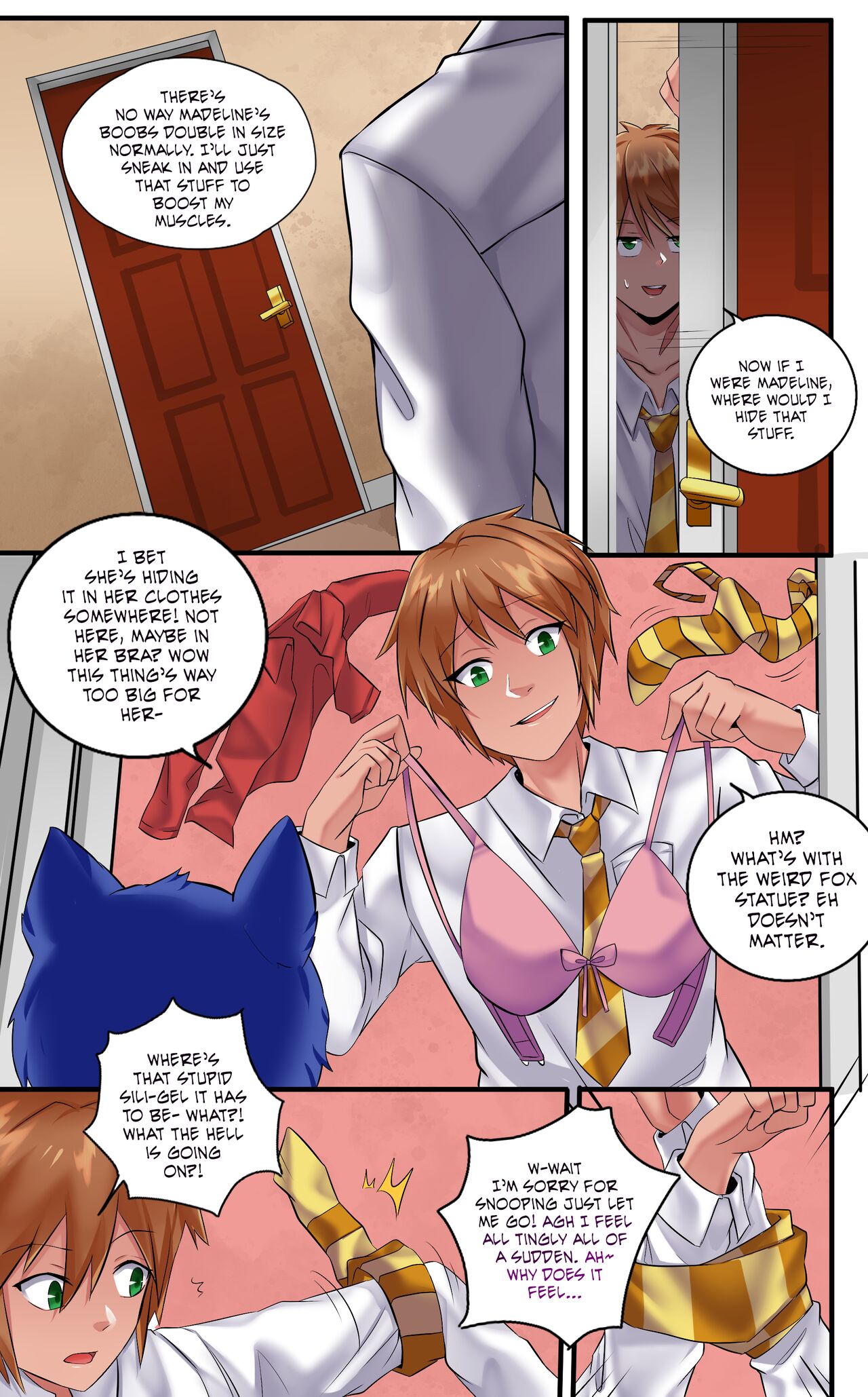 Sapphirefoxx: Getting Into Character: Stealing From Sis page 1 full