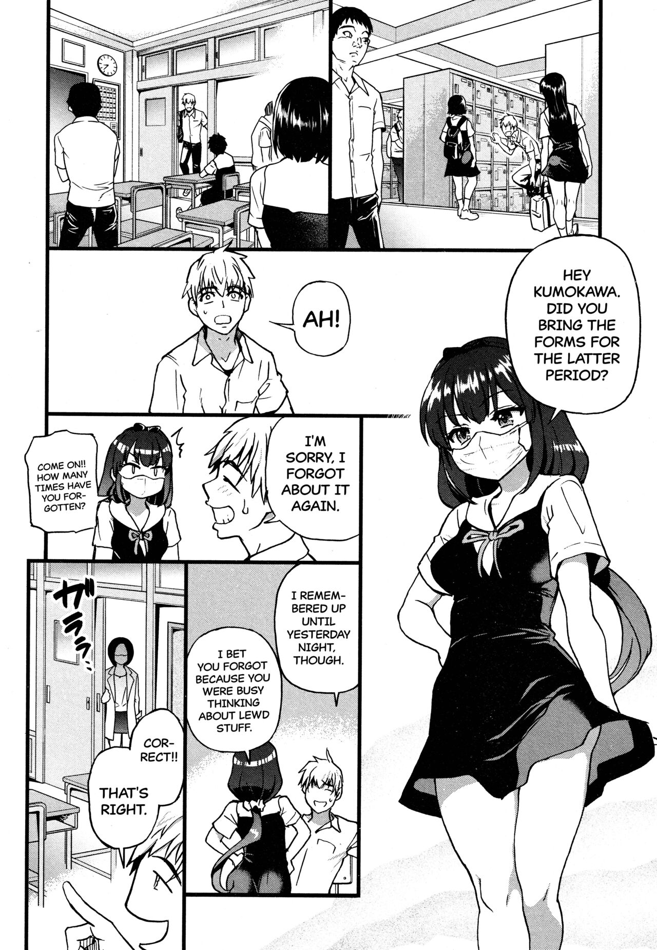 Koko Kara Saki Wa Sex Desu!! #1 page 4 full