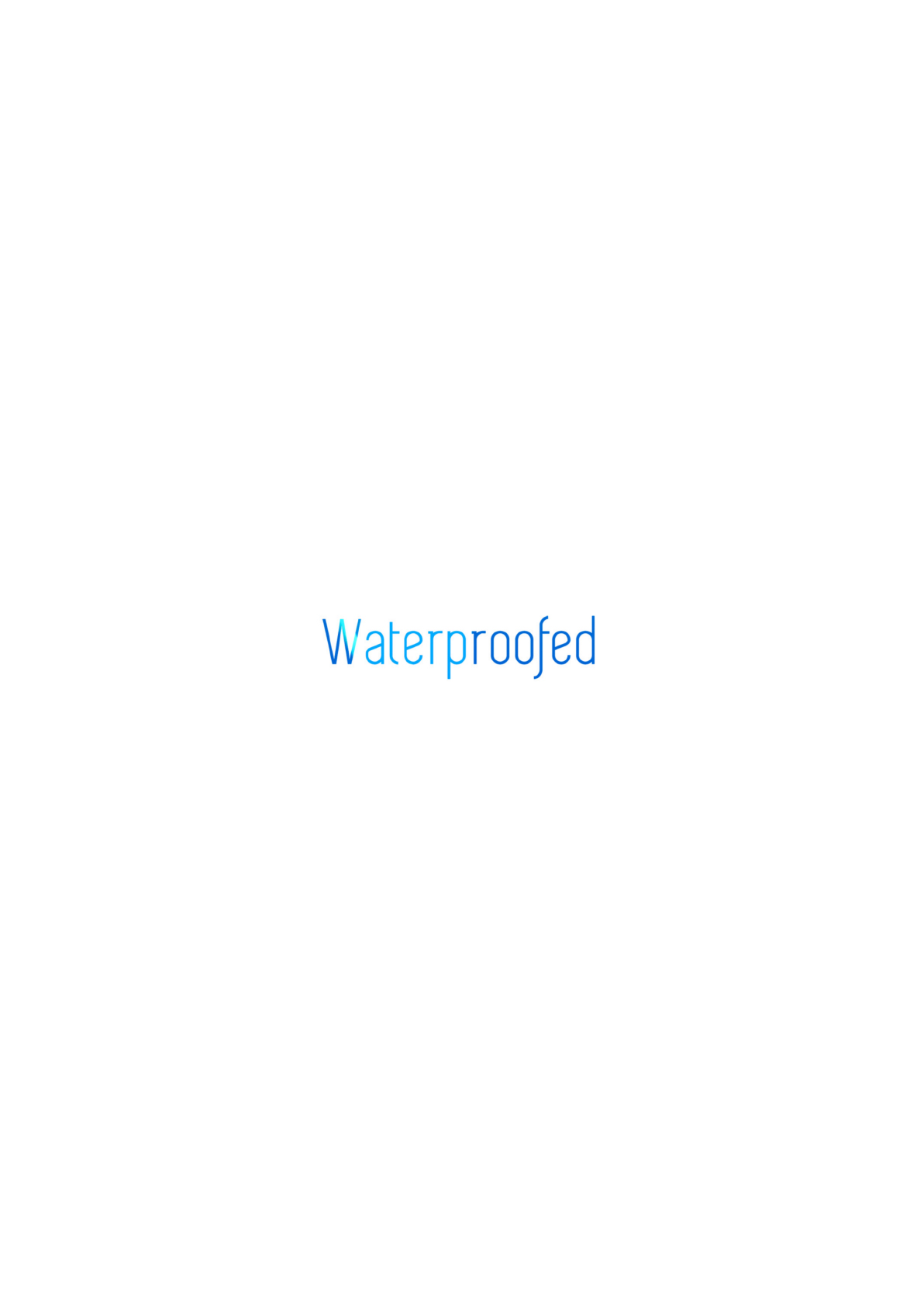 Waterproofed page 2 full