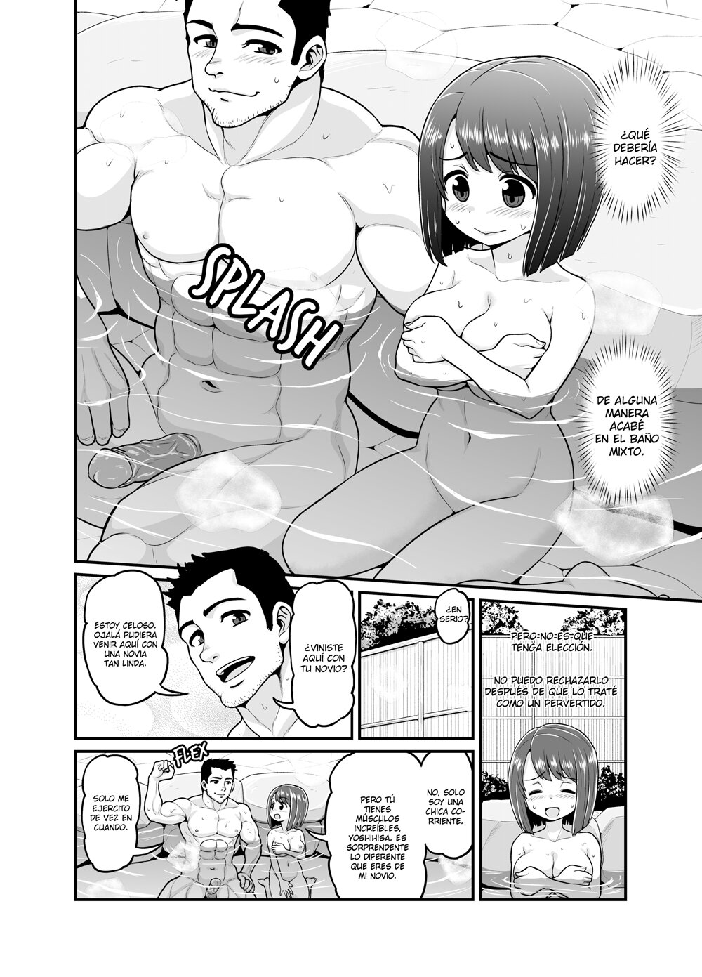 Onsen Netorare Manga | Manga netorare en aguas termales page 9 full