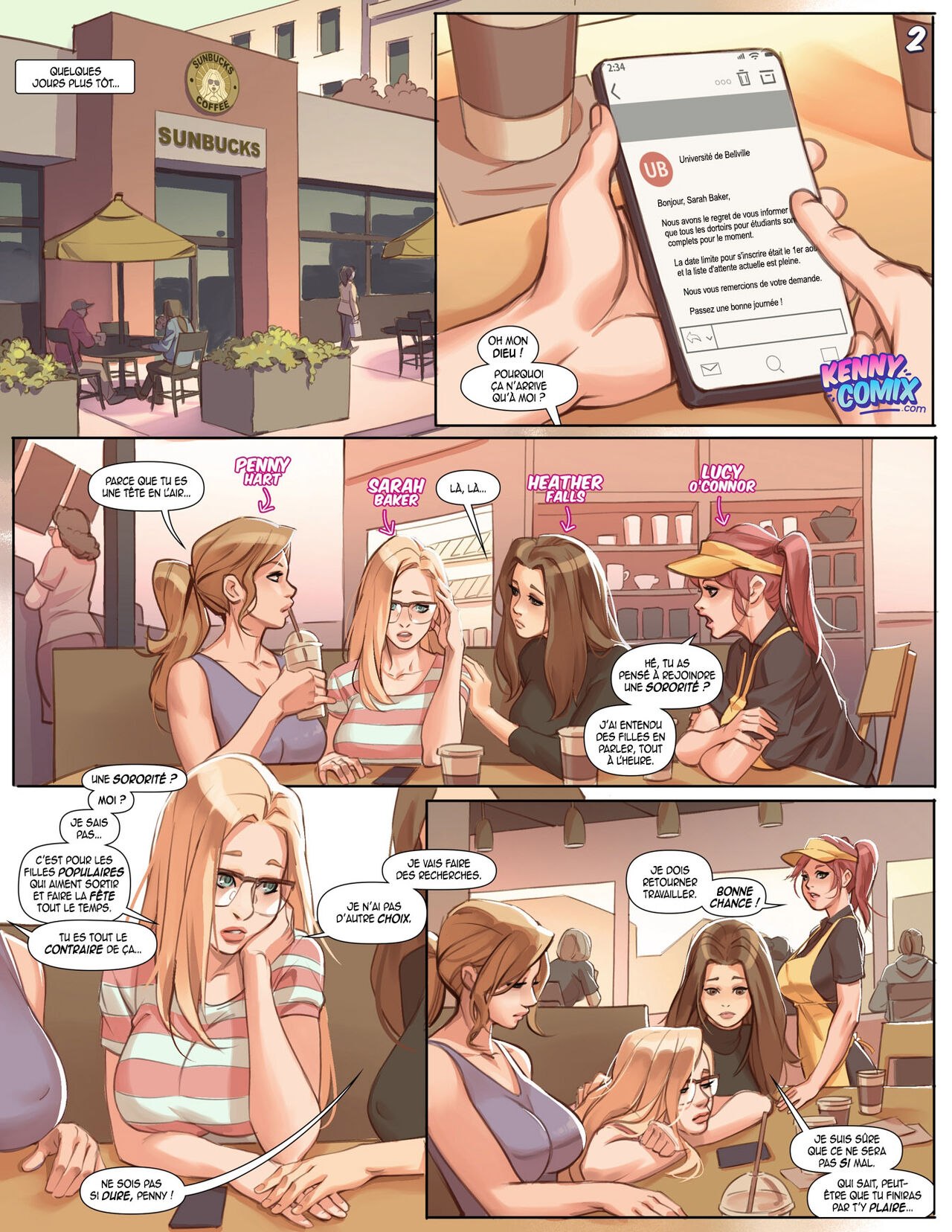 Naughty Sorority : The New Pledge page 3 full